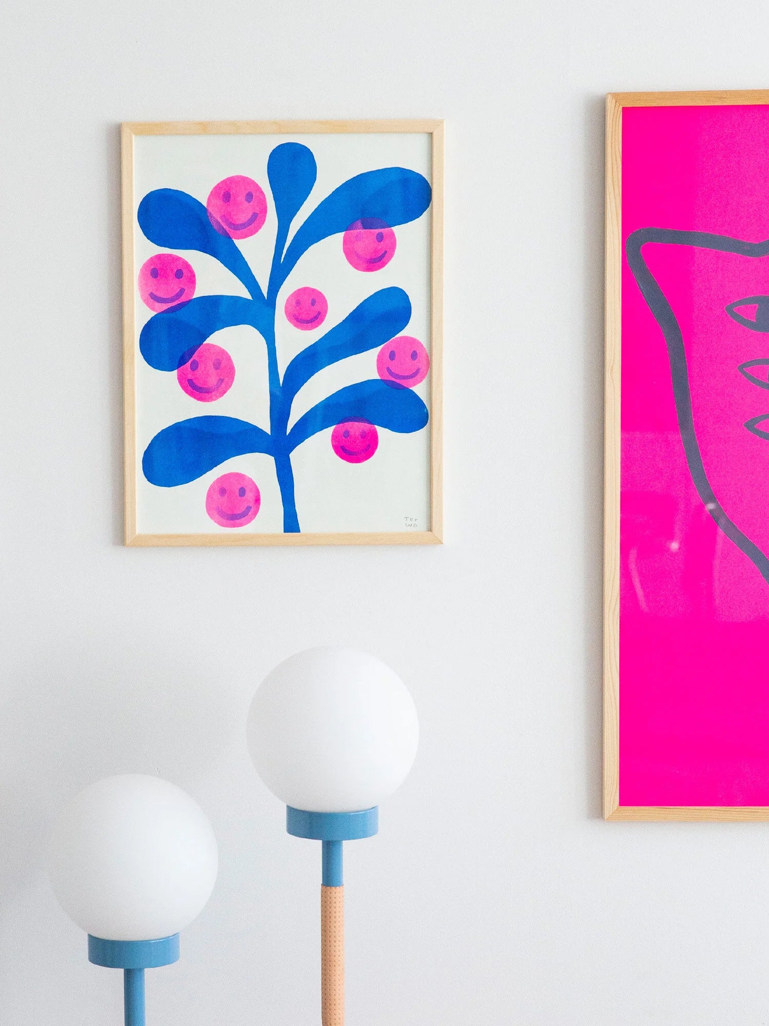 Riso Print / Grow yourself happy