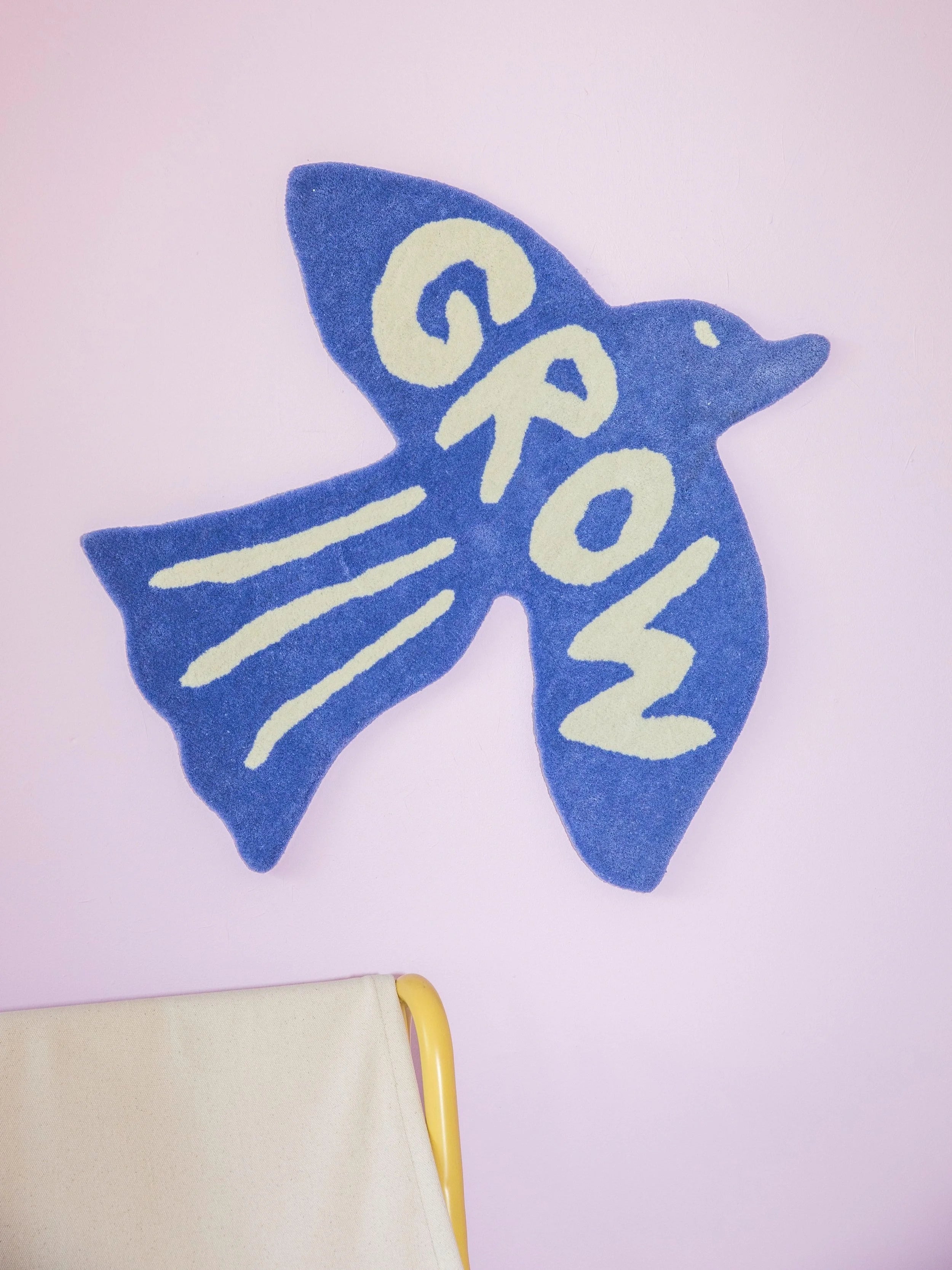 Grow Bird / tufted rug