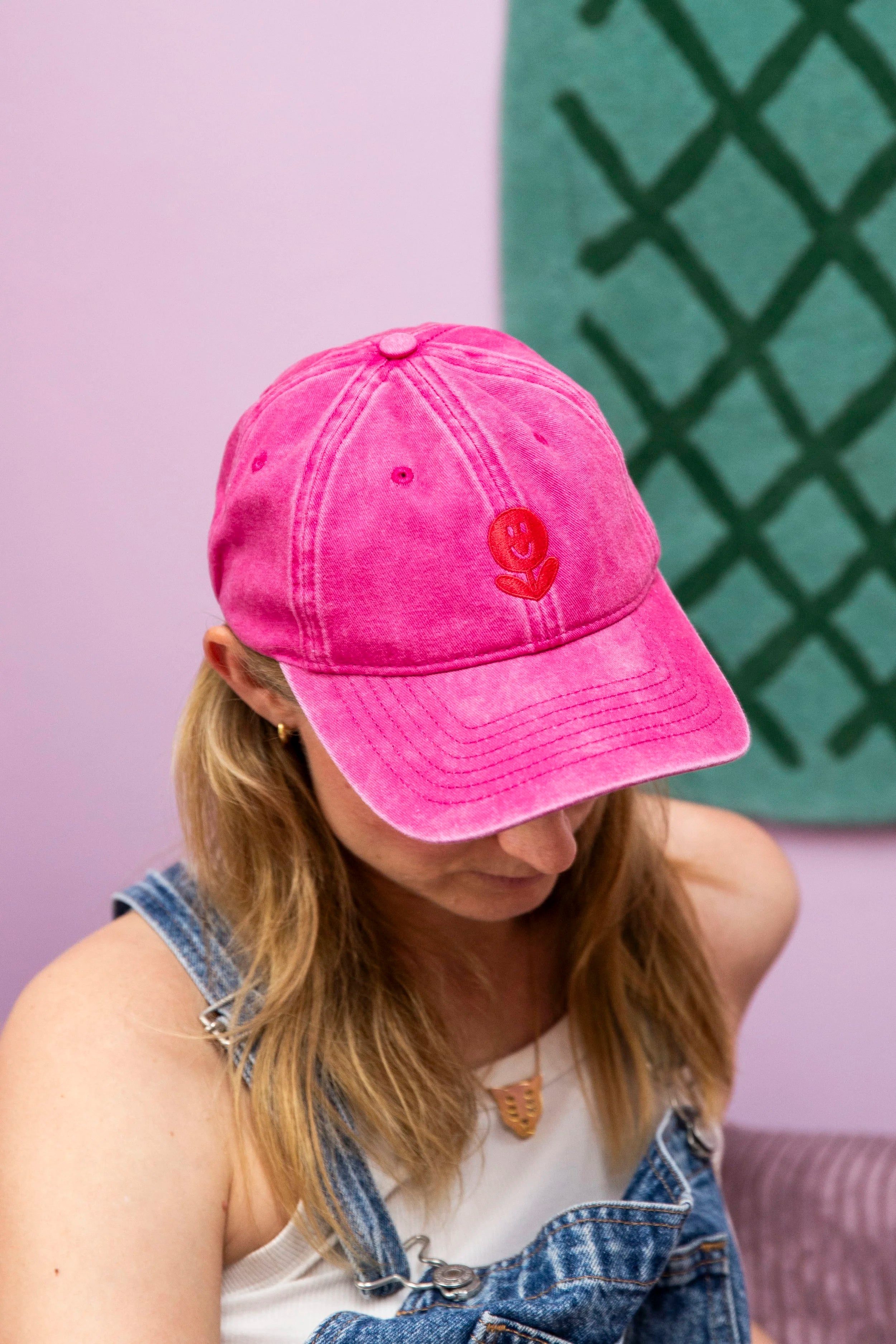 Grow fun cap / pink