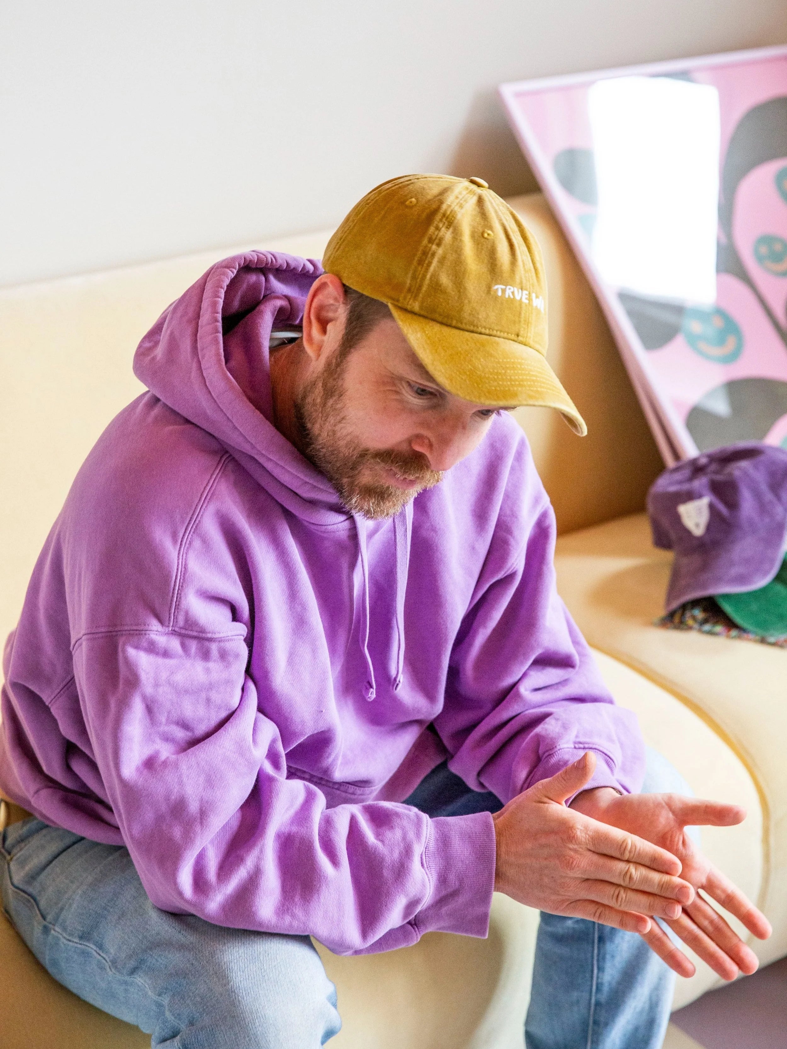 True Way cap / ochre