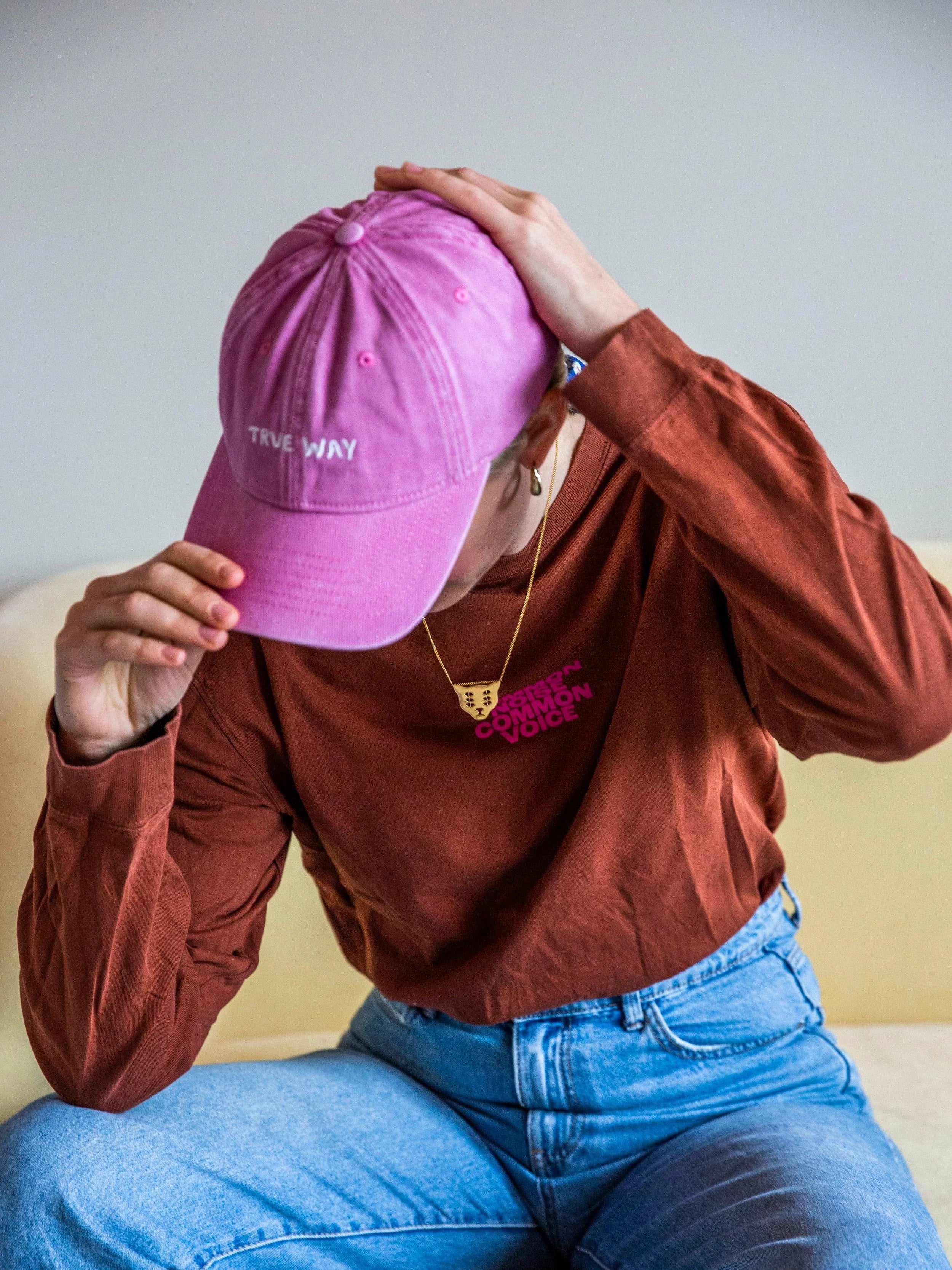 True Way cap / pink