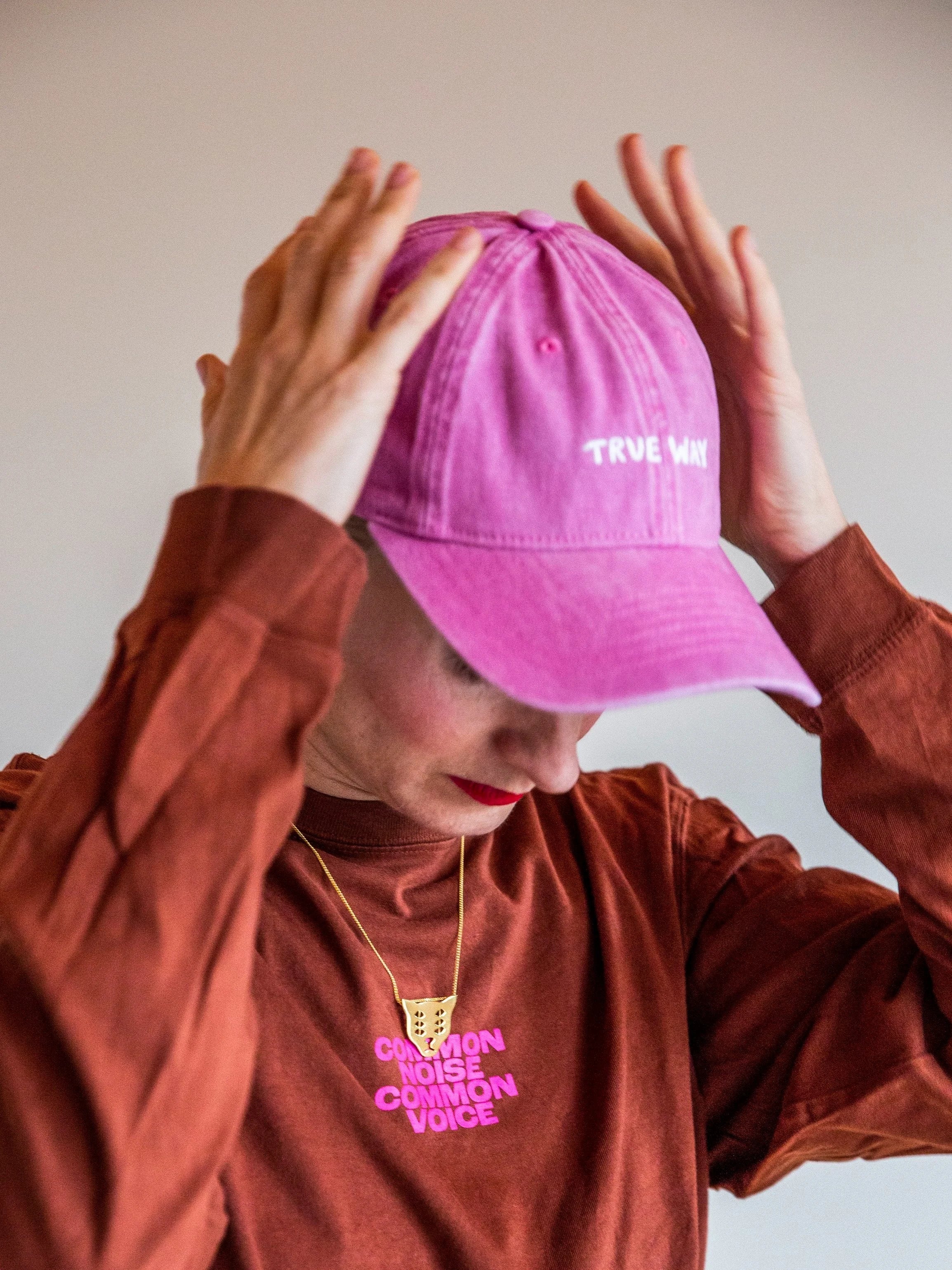 True Way cap / pink