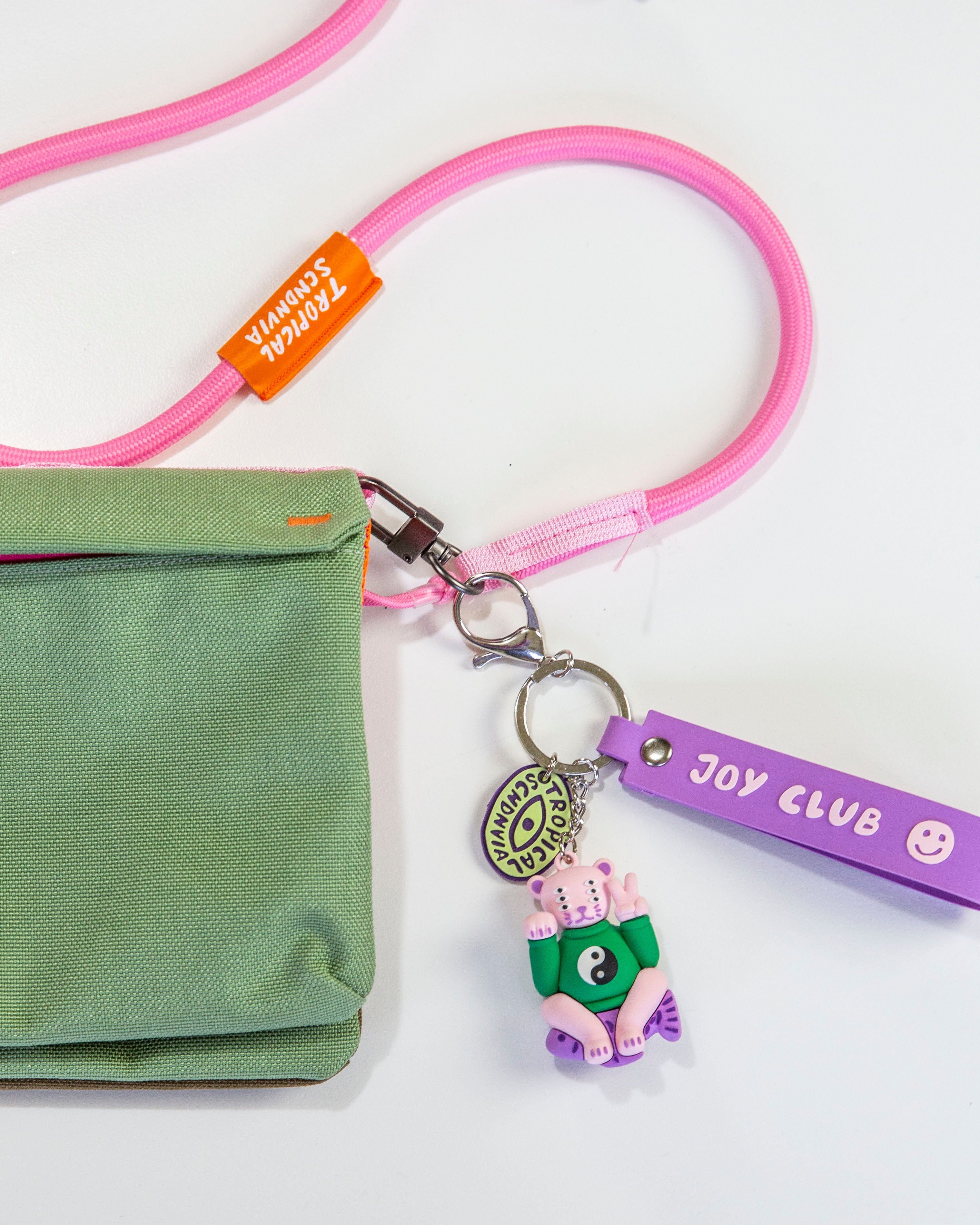 Protector bear keychain