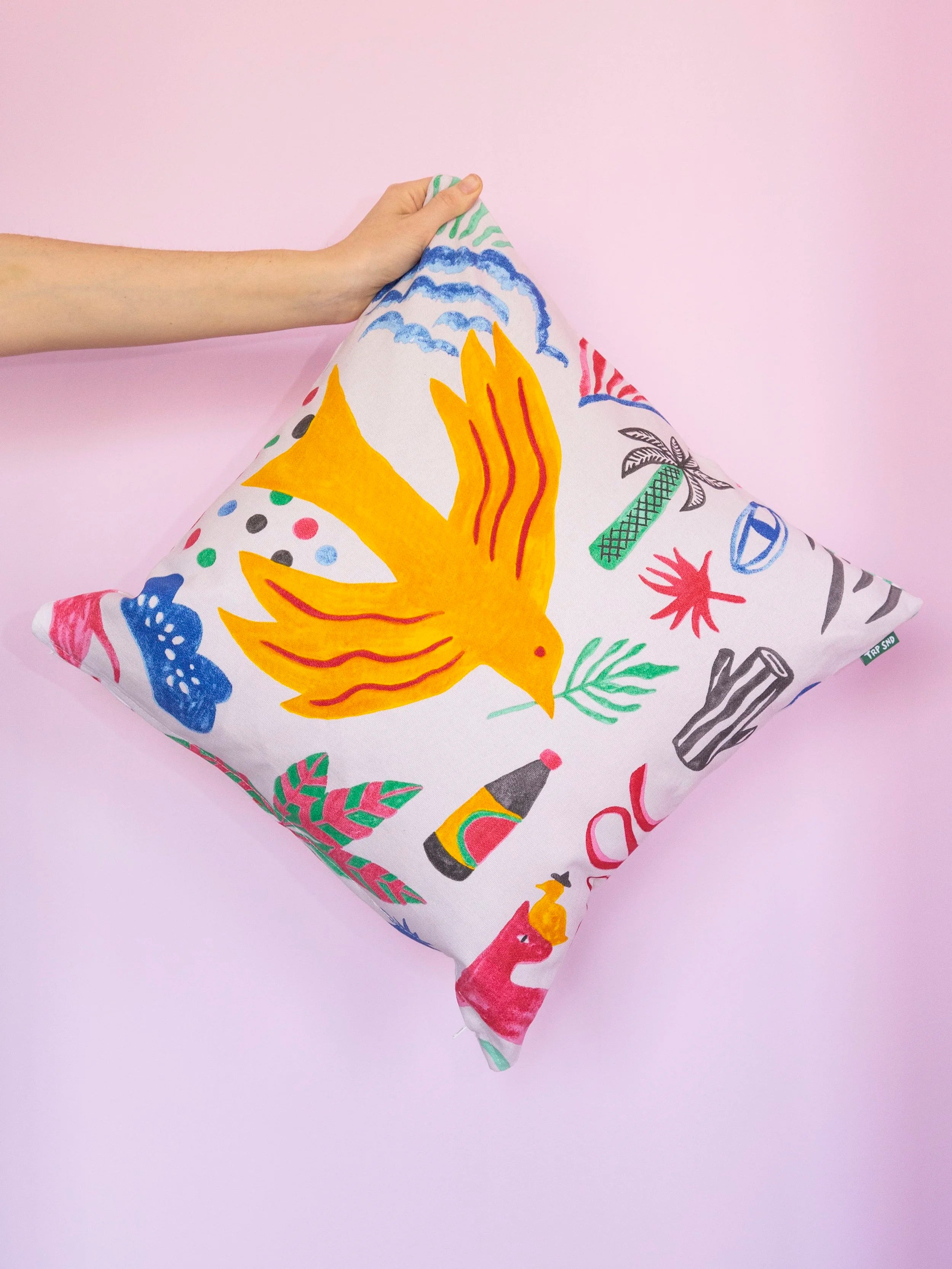 Totem Bird / cushion cover