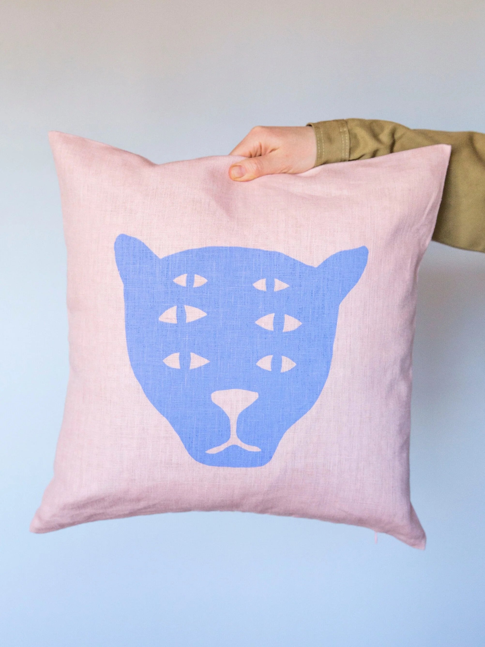 The Protector / cushion cover / soft purple