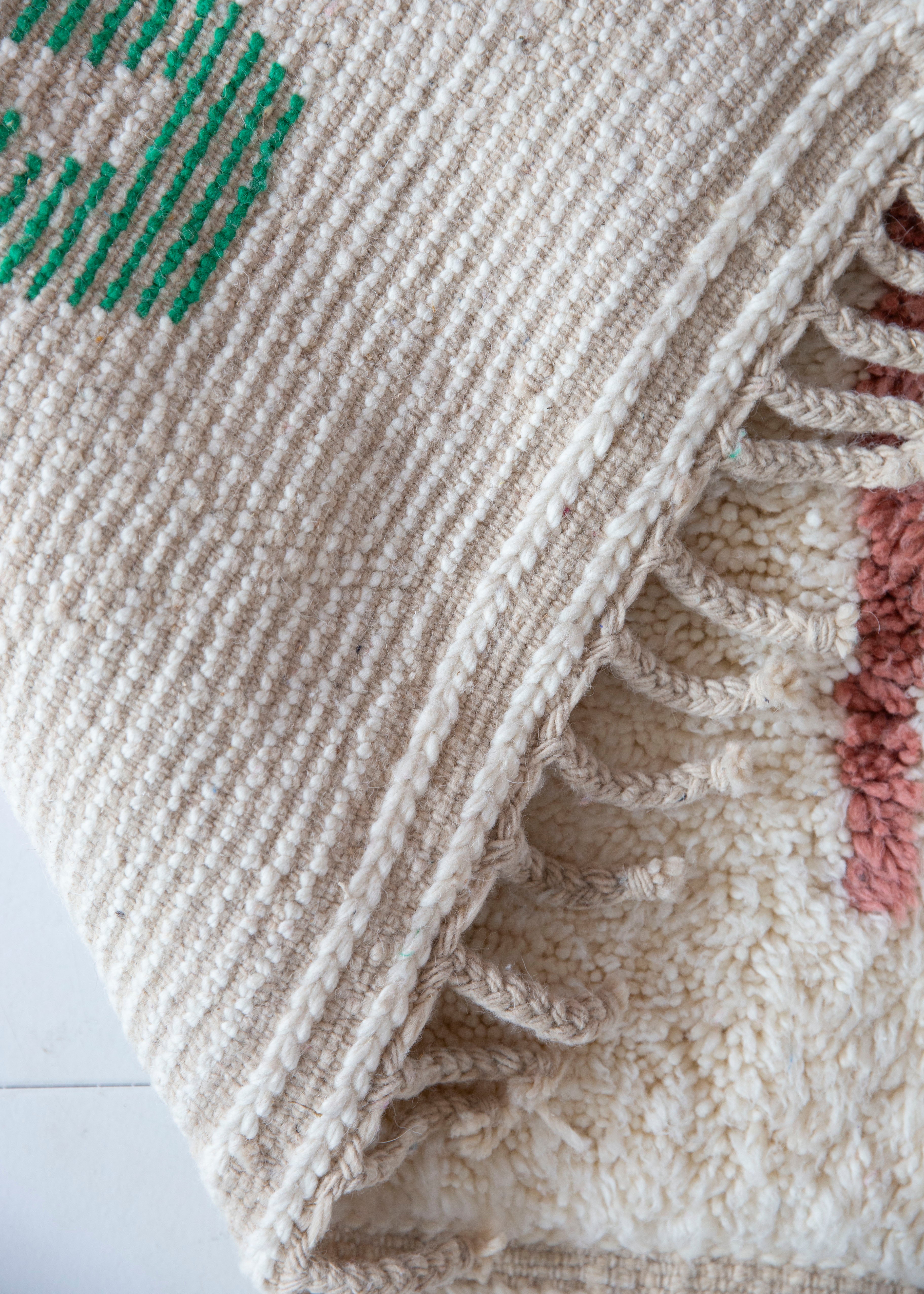 City life wool rug / S