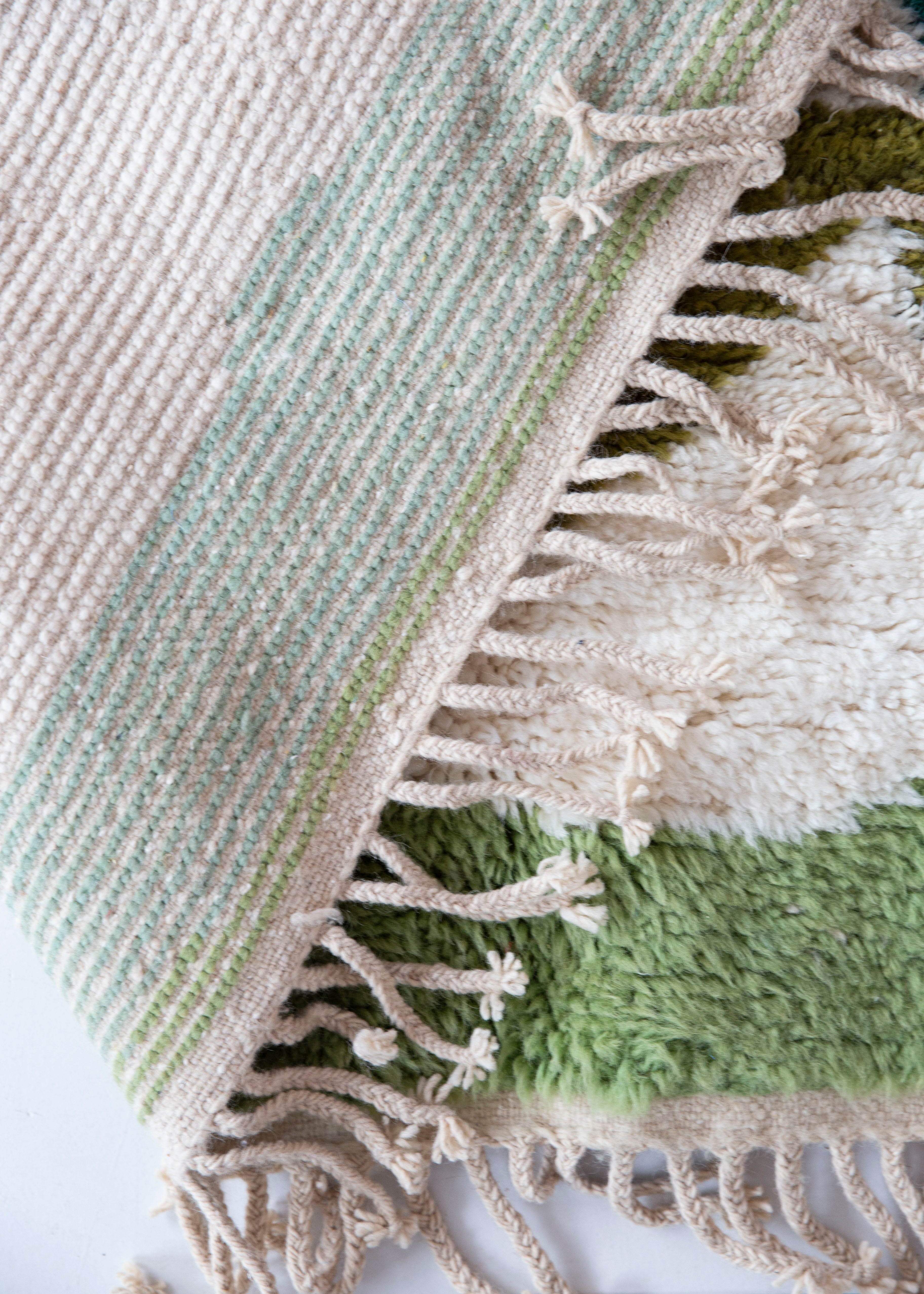 Yes Go wool rug / L