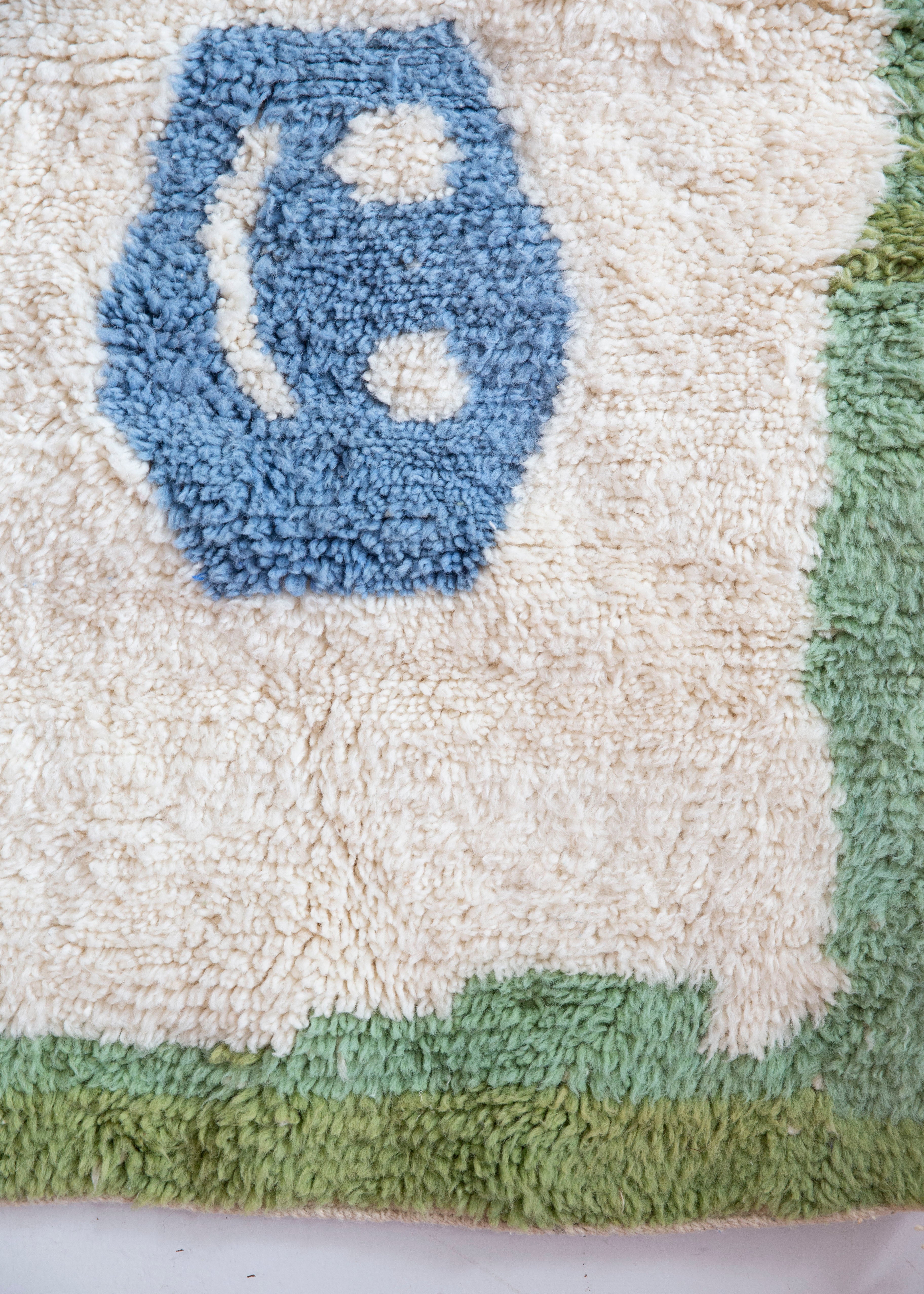 Yes Go wool rug / L