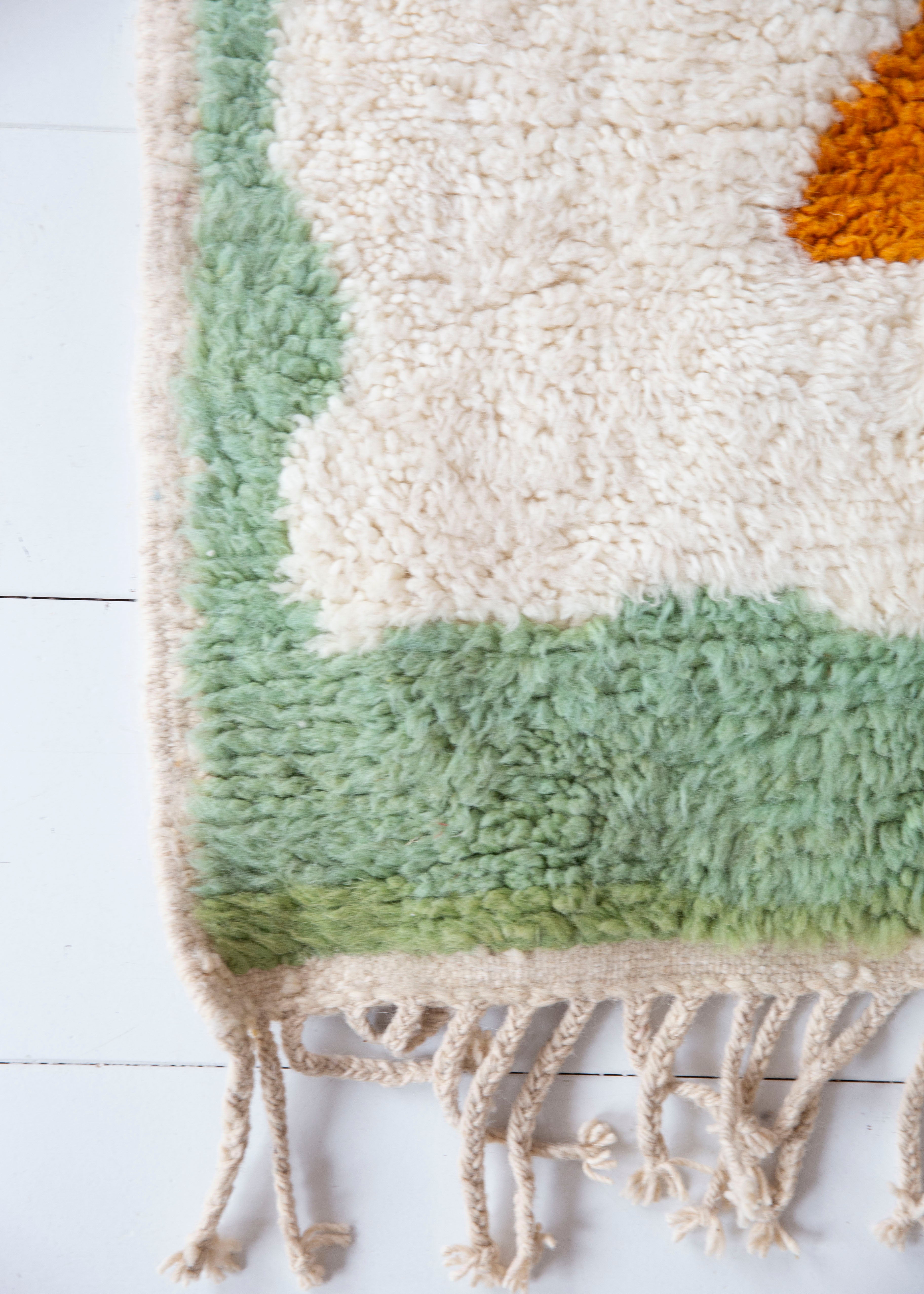 Yes Go wool rug / L