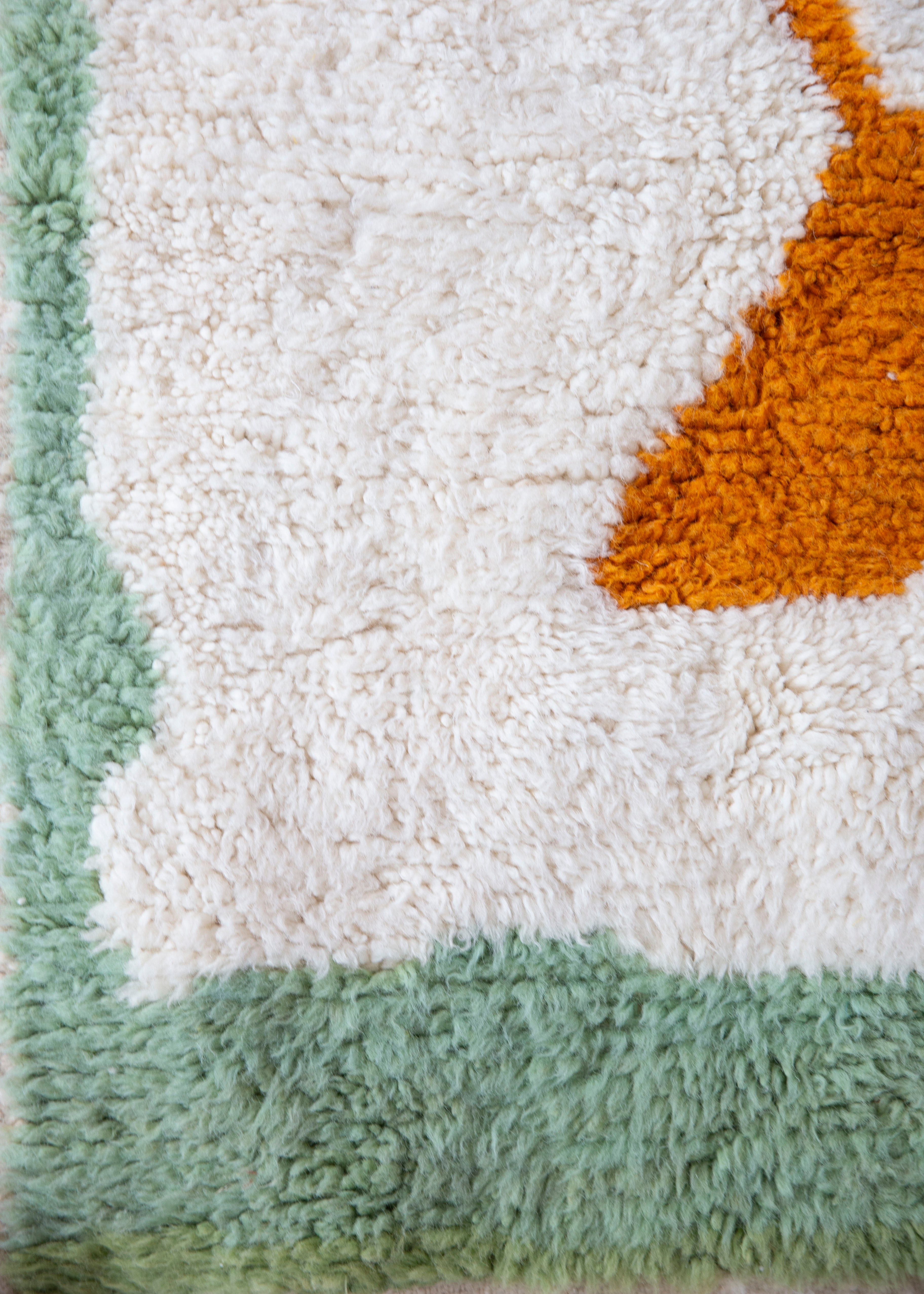 Yes Go wool rug / L