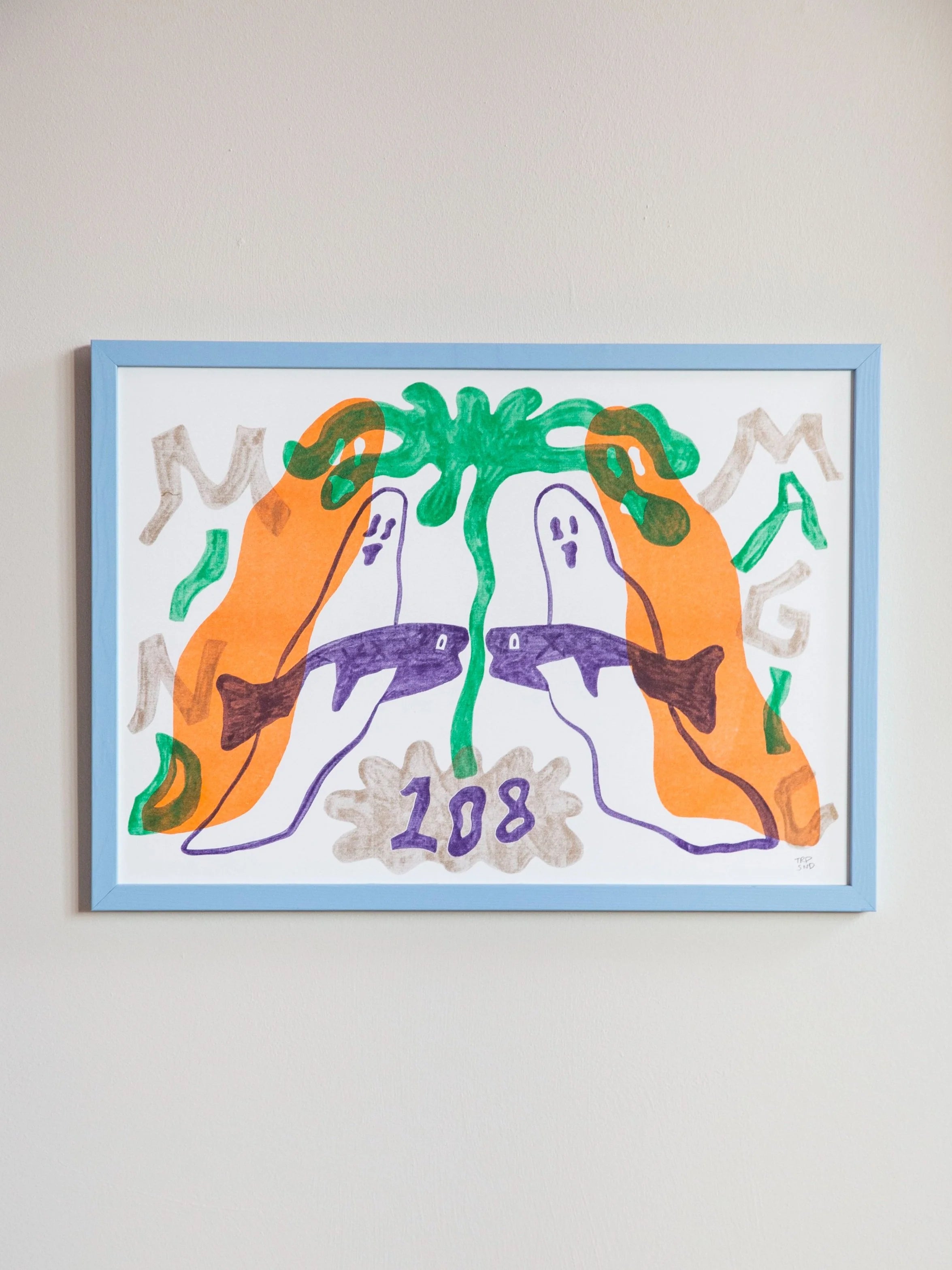 Mind Magic / riso print