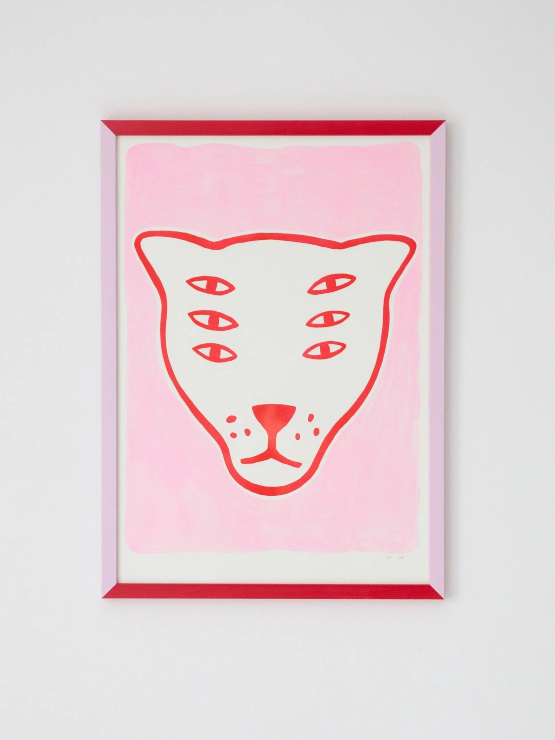 The Protector / pink and red