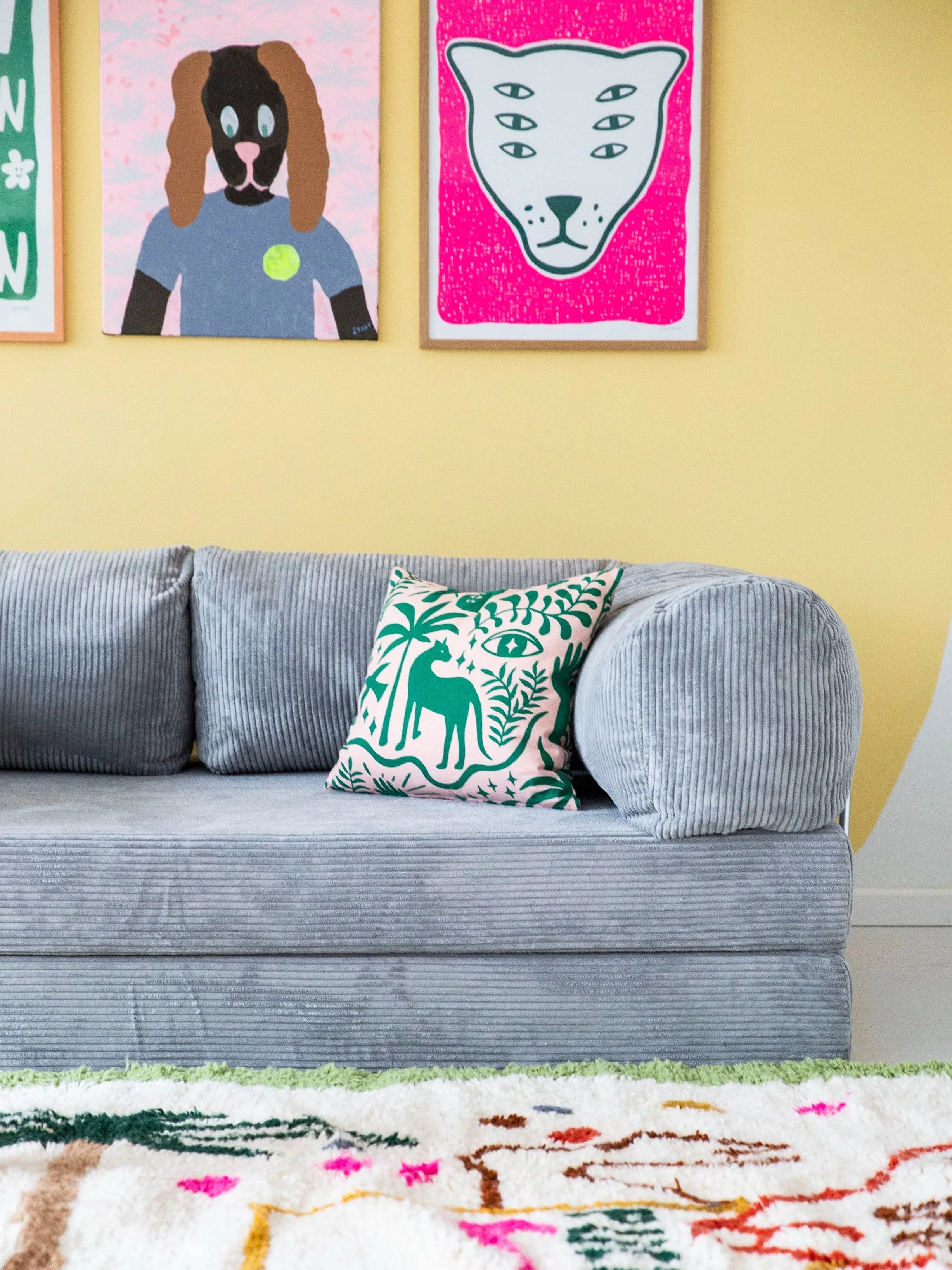 Totem Animal Garden / cushion cover