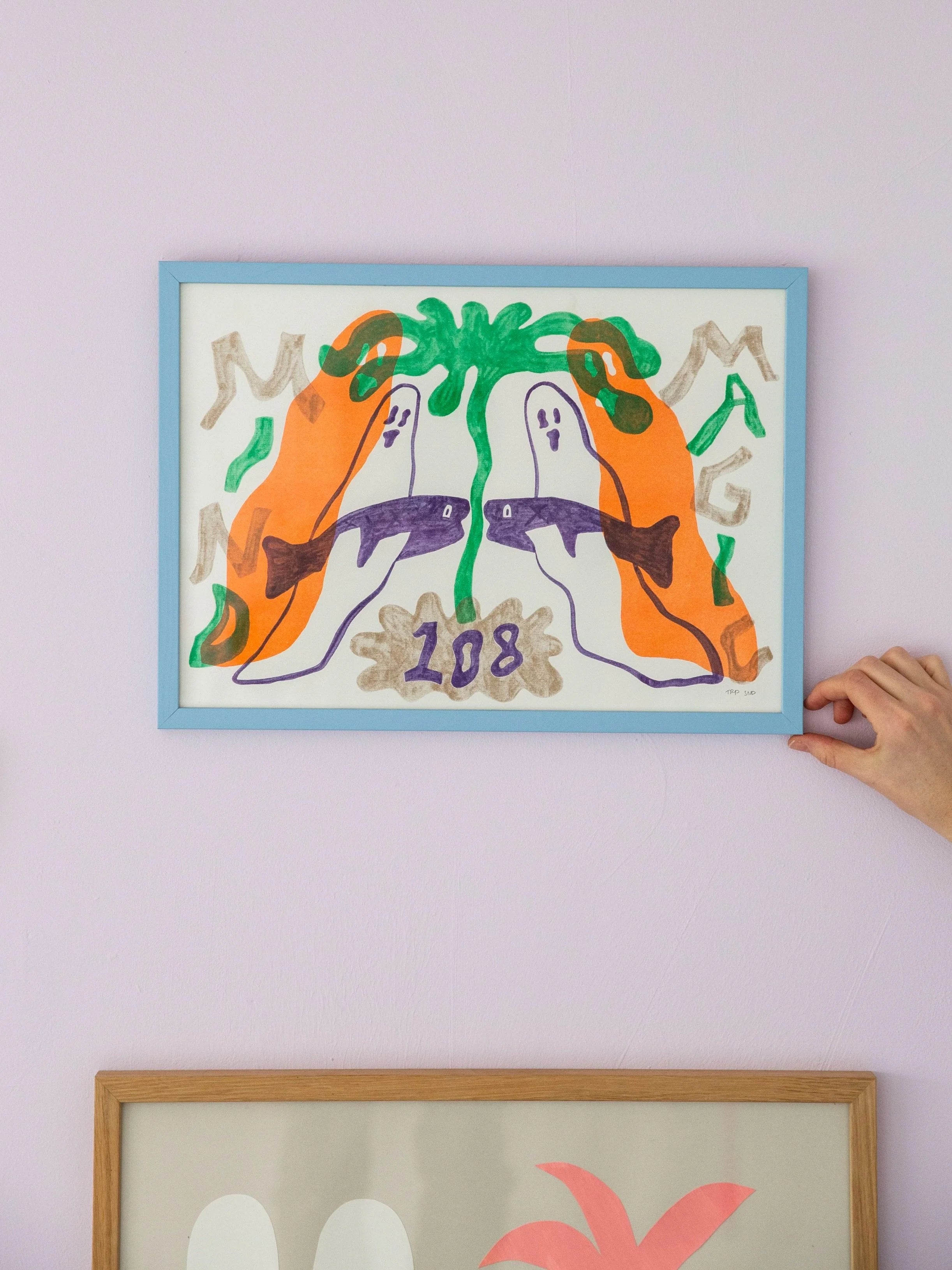 Mind Magic / riso print