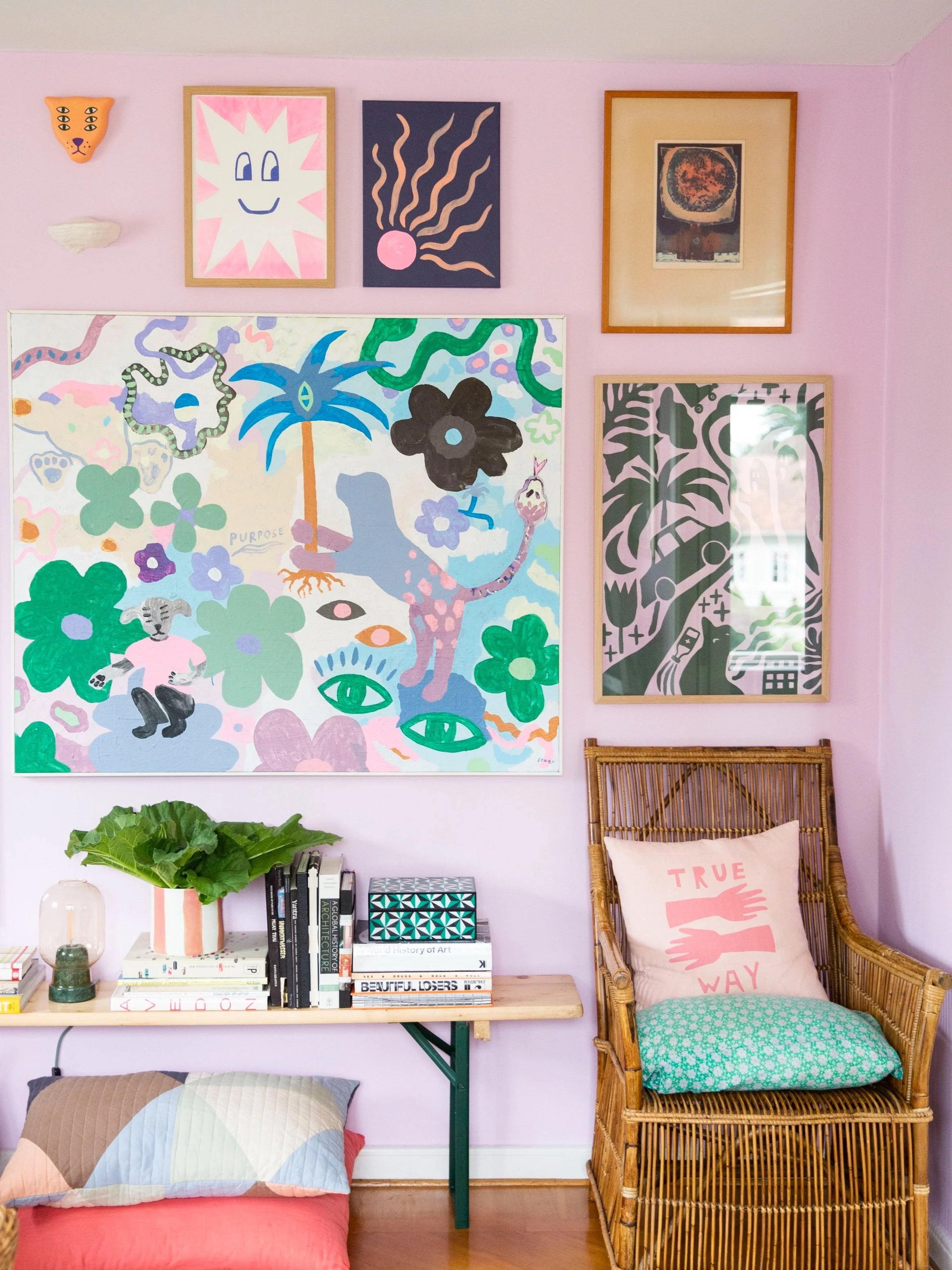 True Way / cushion cover