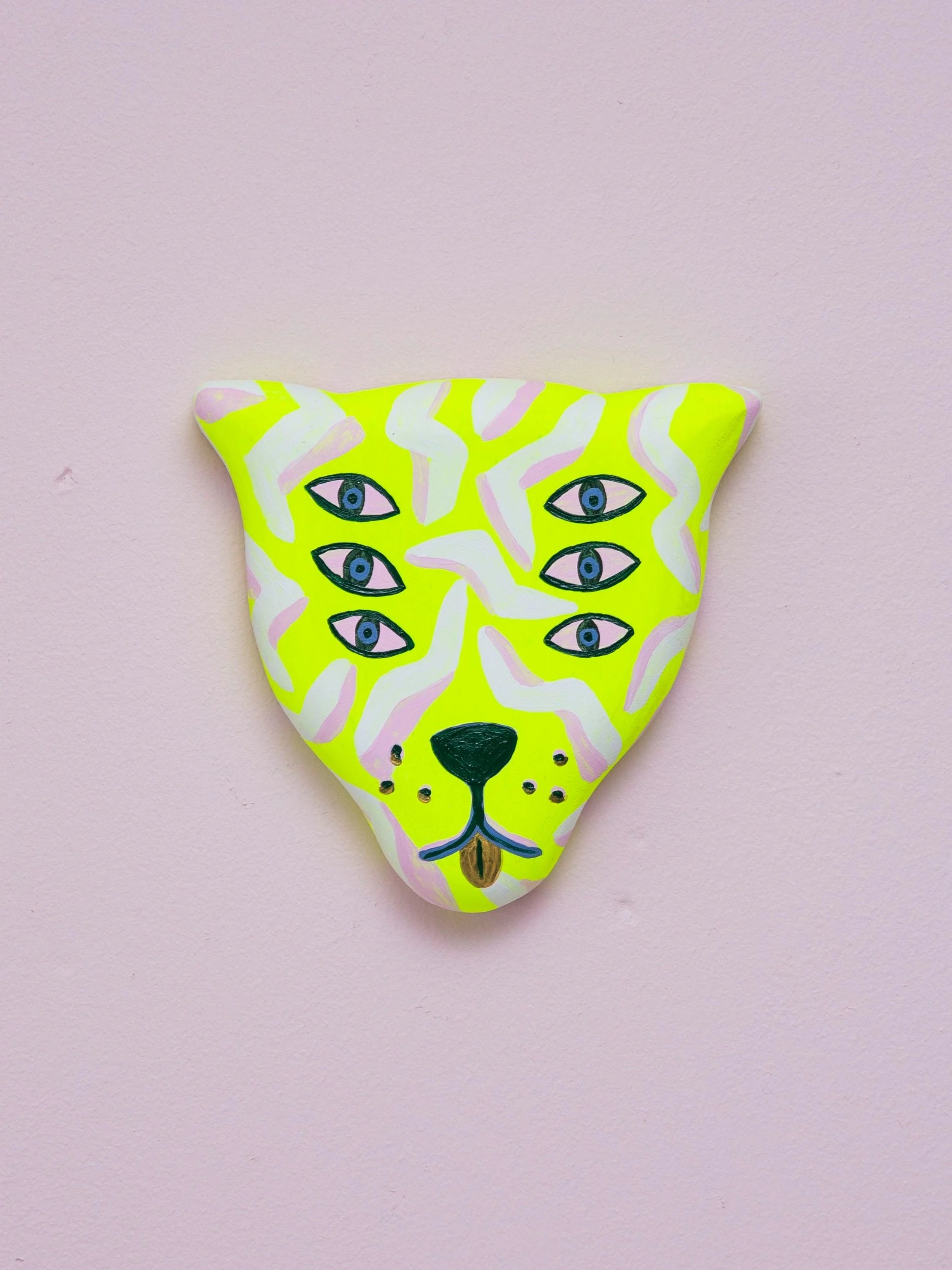 The Protector wooden mask small / nr 9