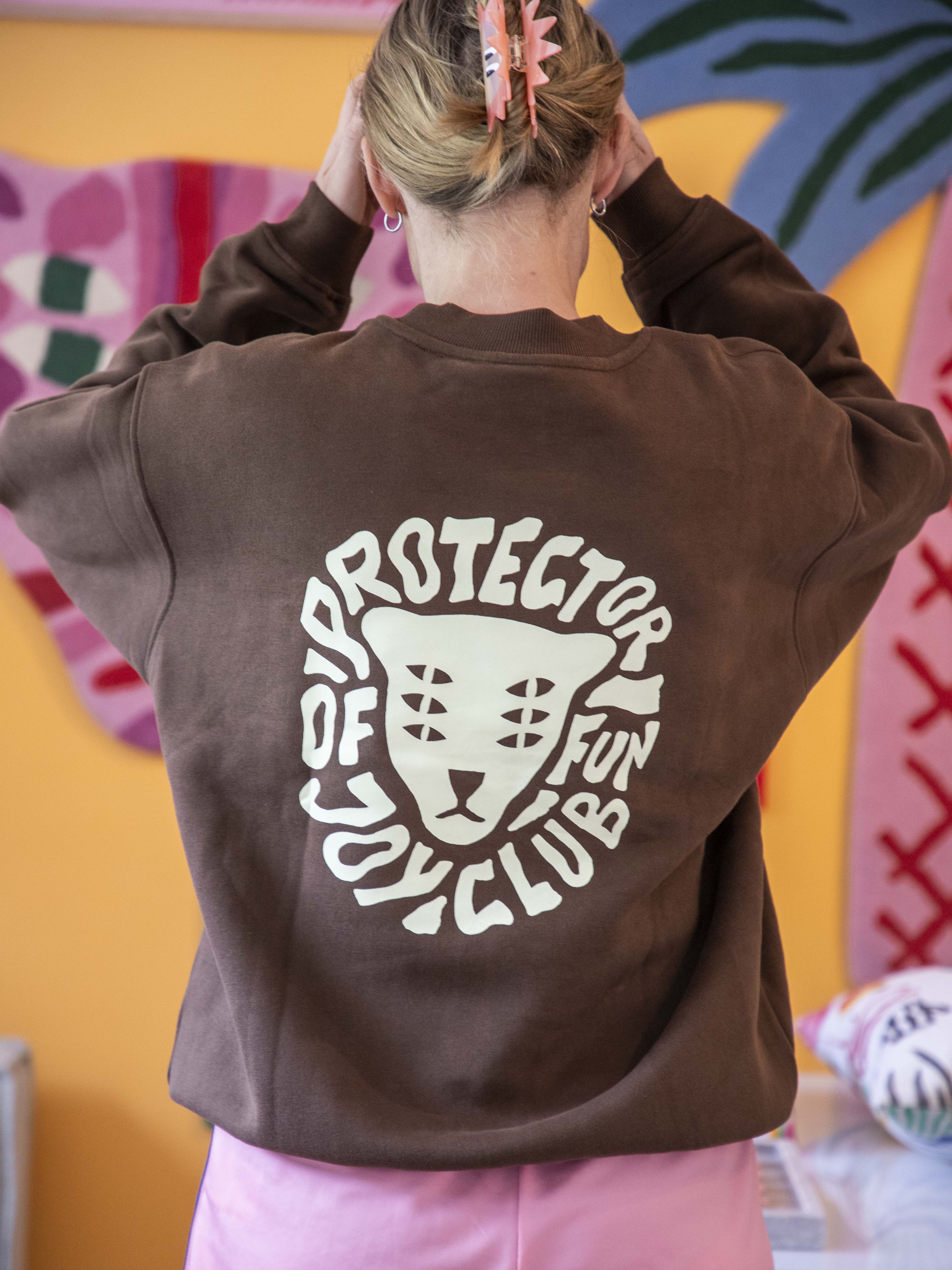 Protector sweatshirt brown