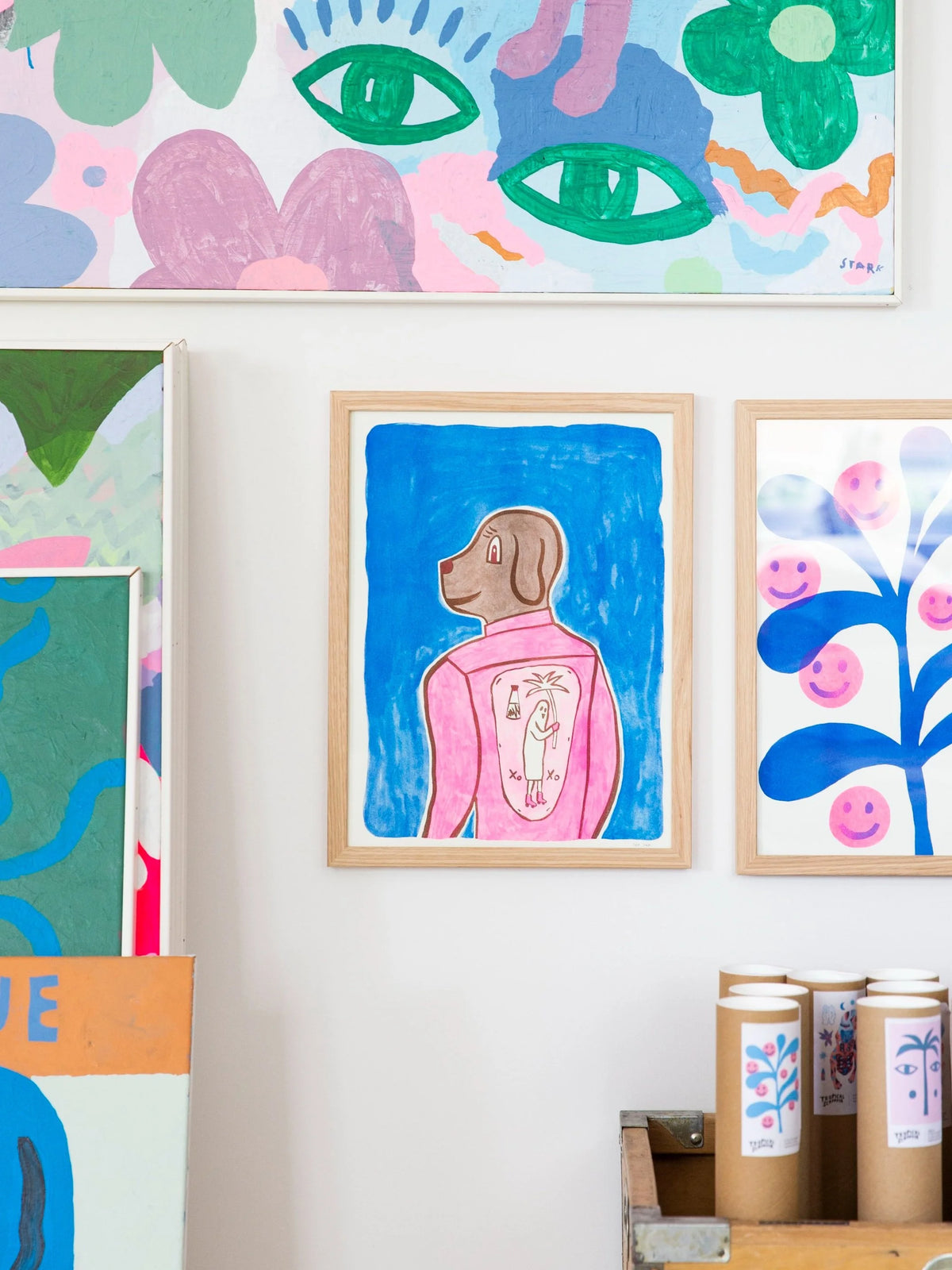 The good friend / riso print