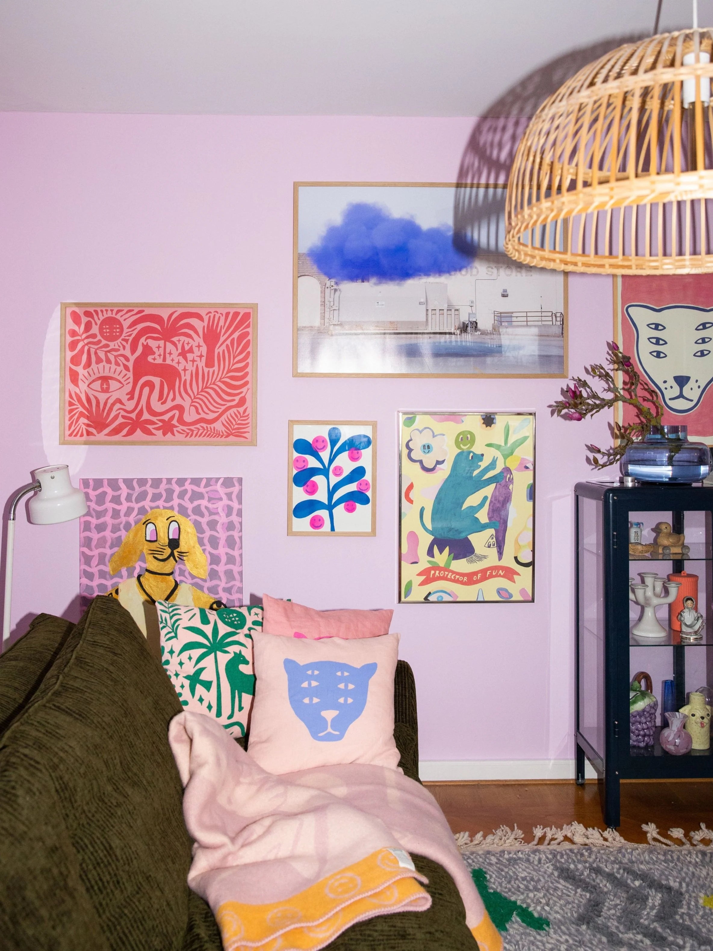 Riso Print / Grow yourself happy