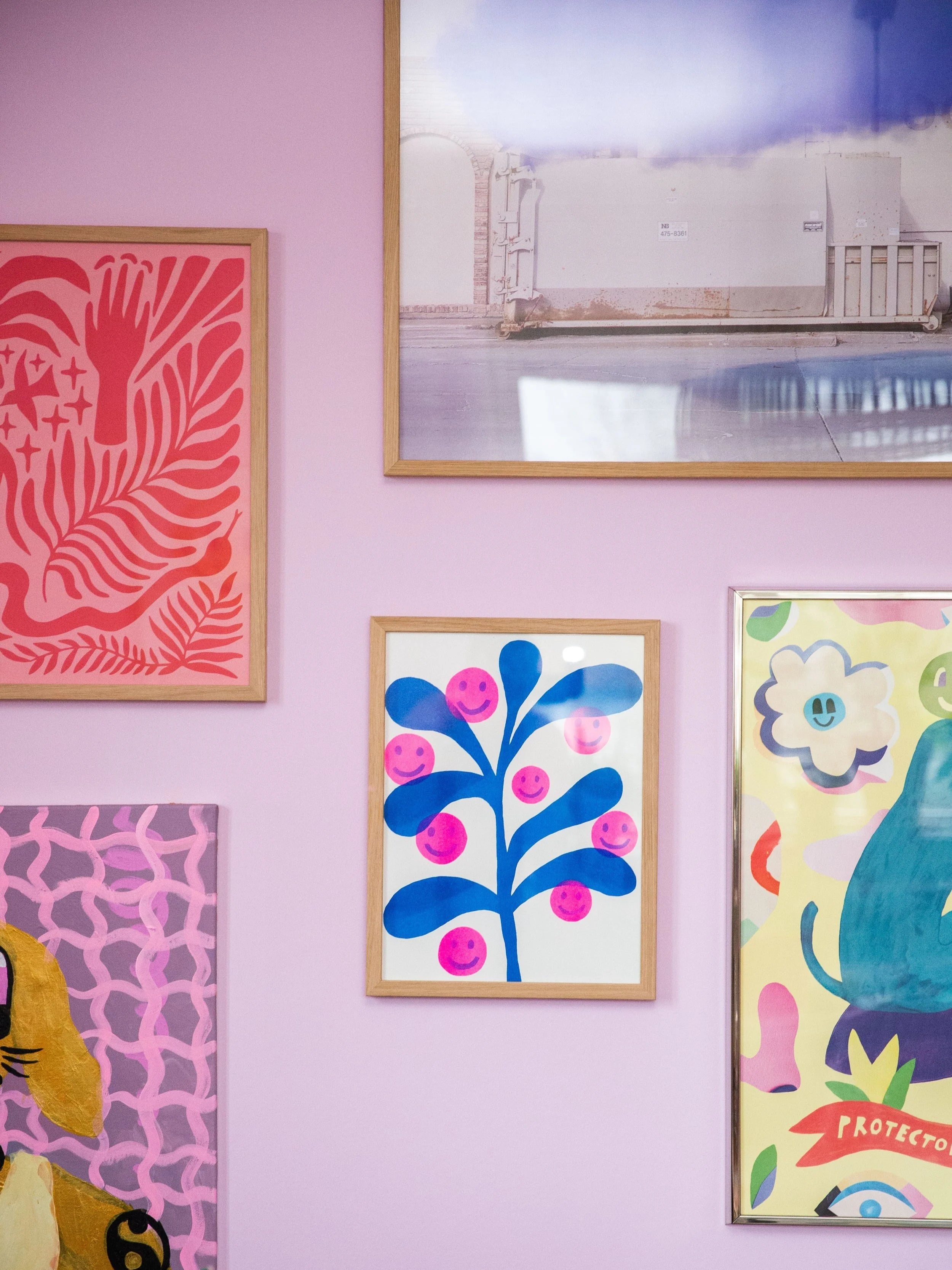 Riso Print / Grow yourself happy