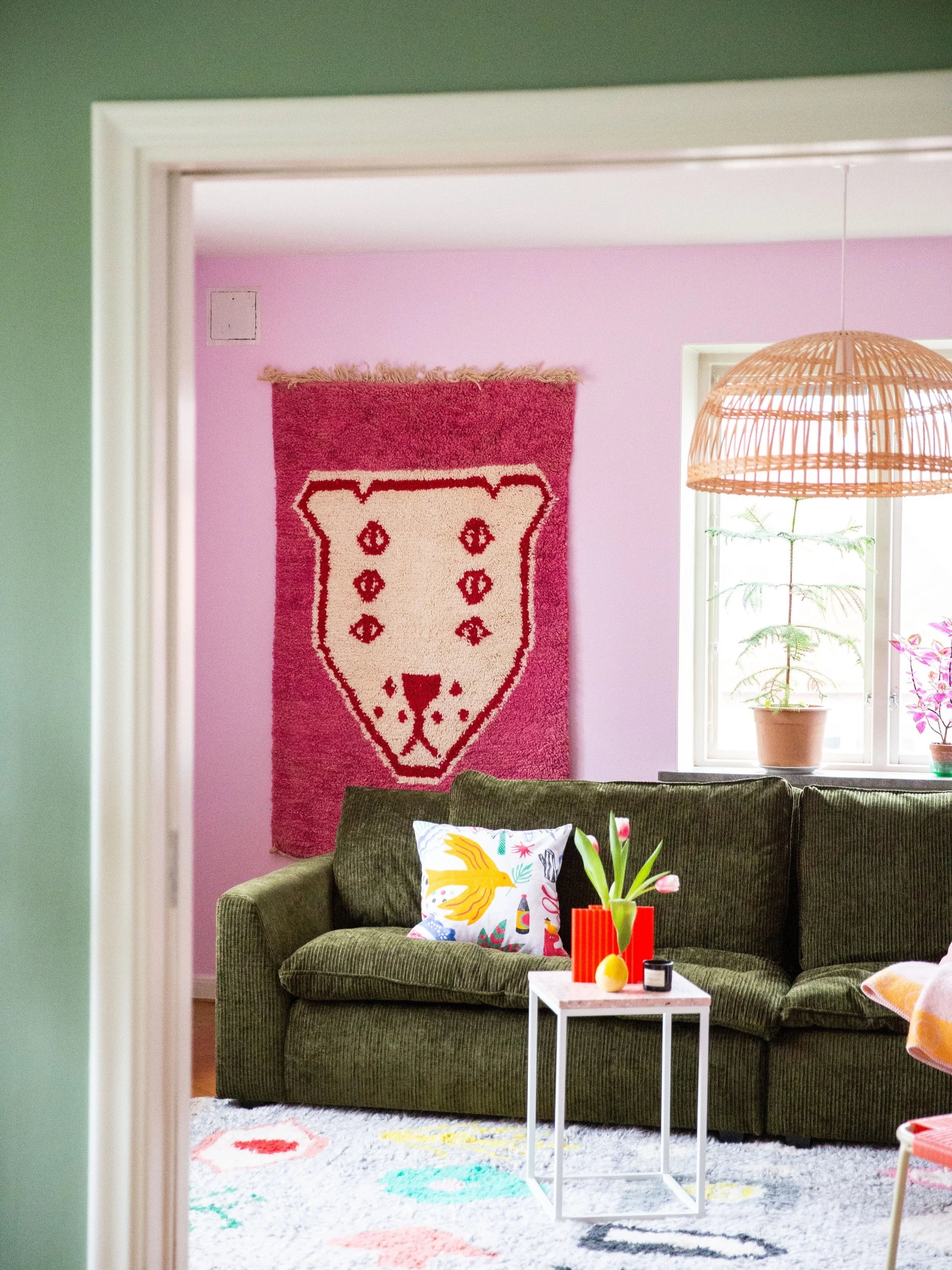Totem Bird / cushion cover