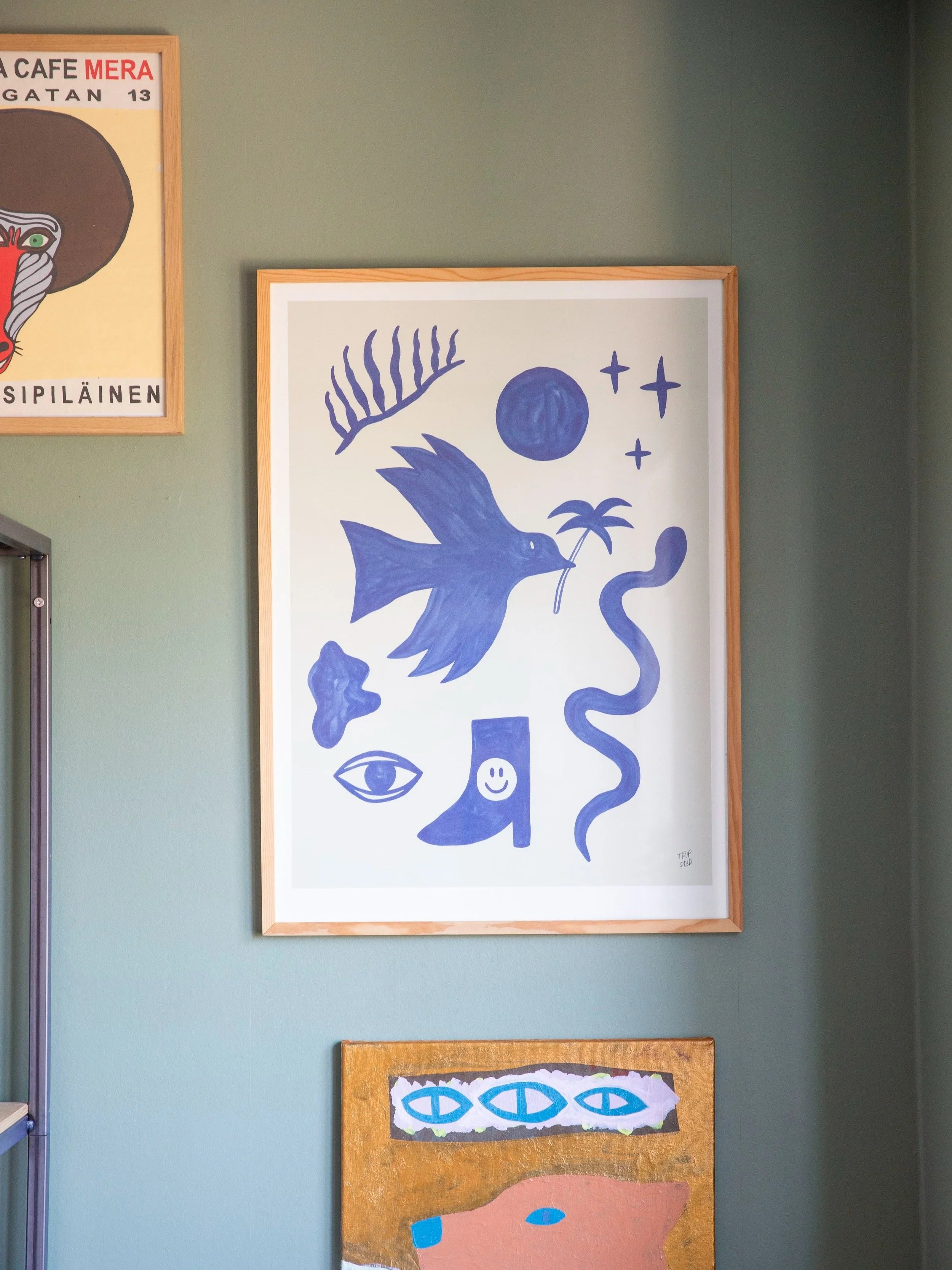 Totem Bird Blue