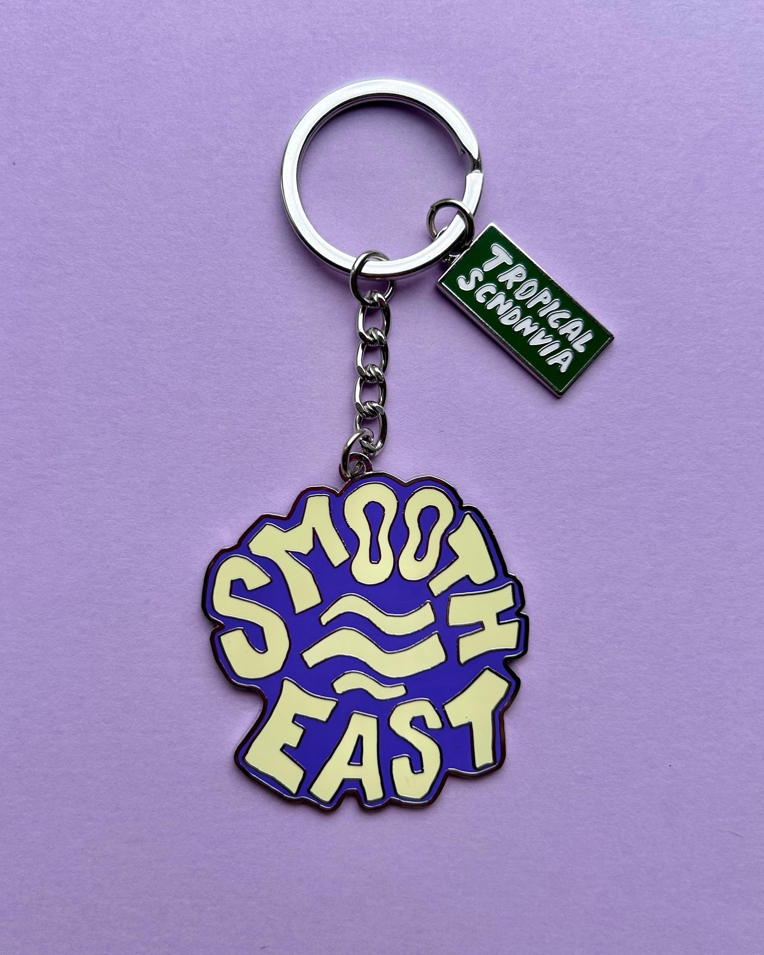 Smooth East keychain
