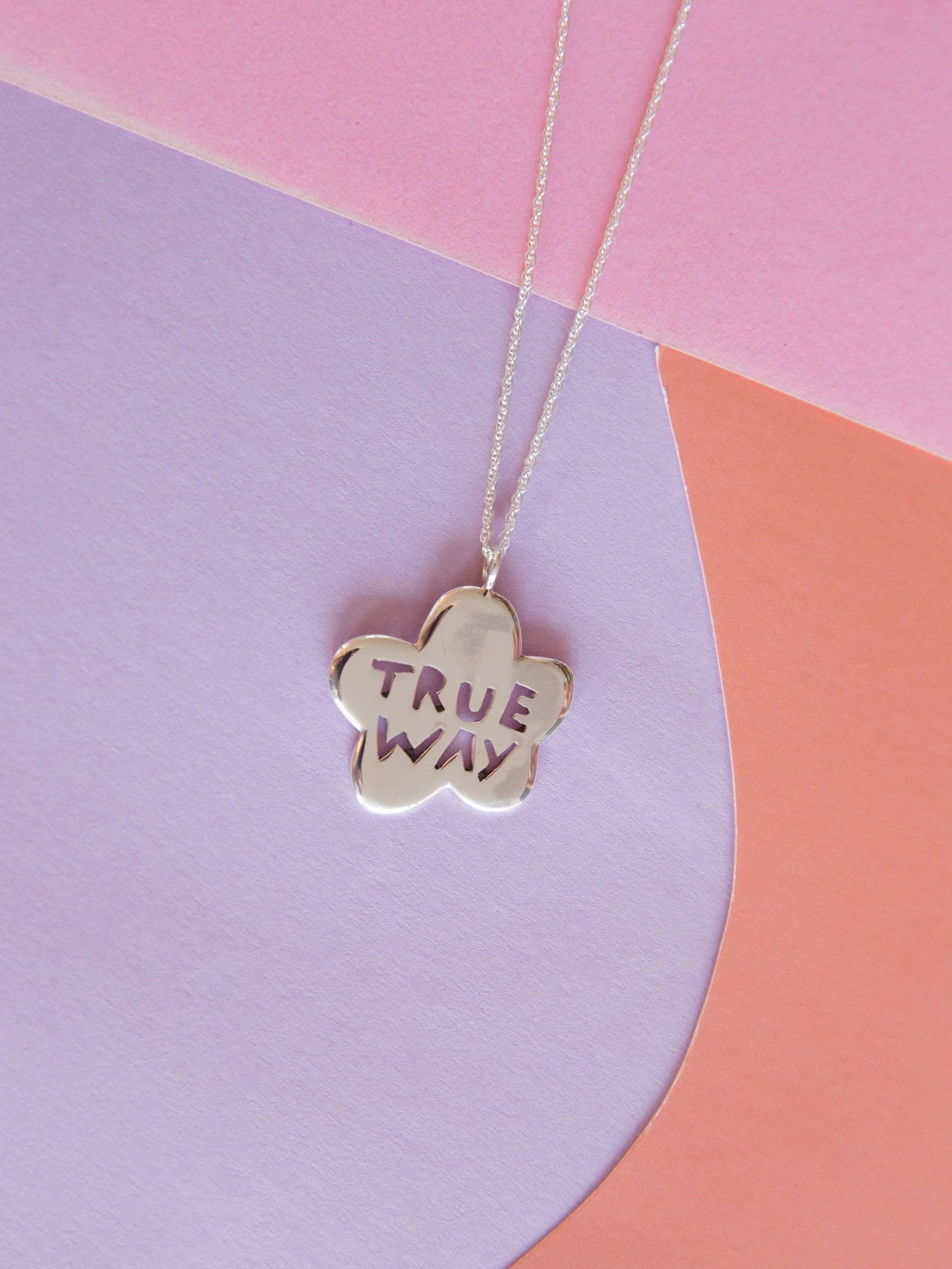 True Way / silver necklace