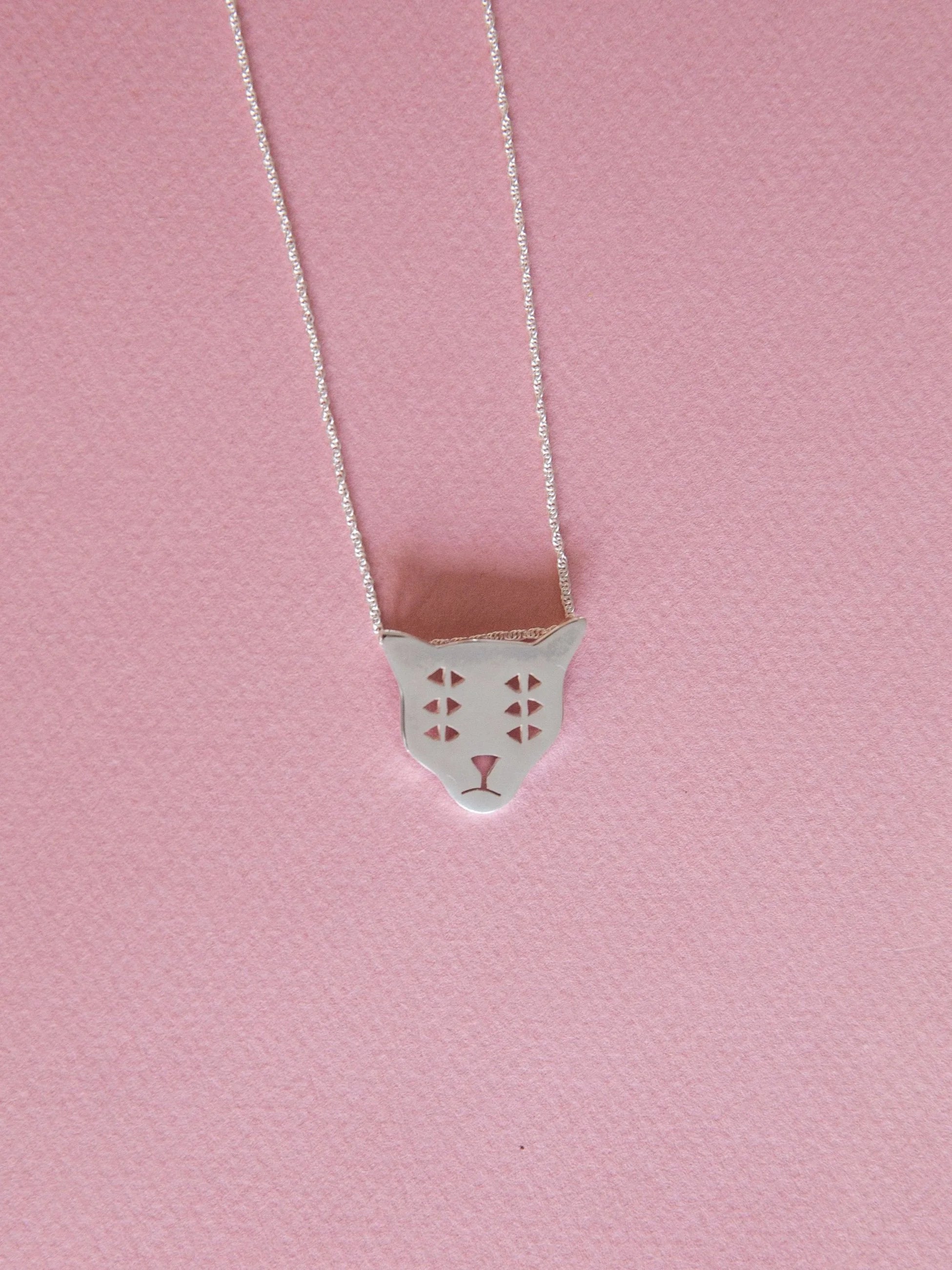 The Protector silver necklace