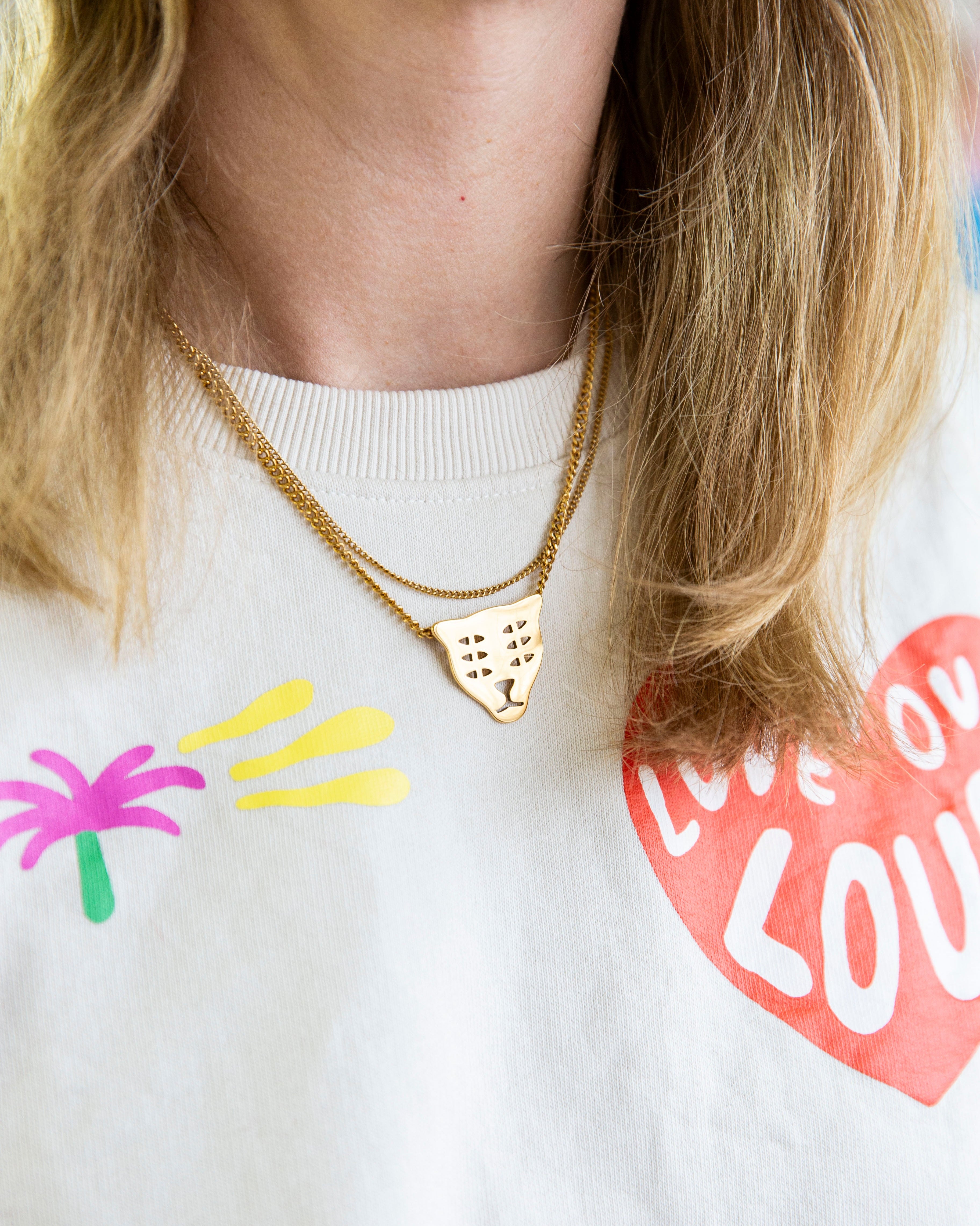 Protector Necklace - Gold Plated