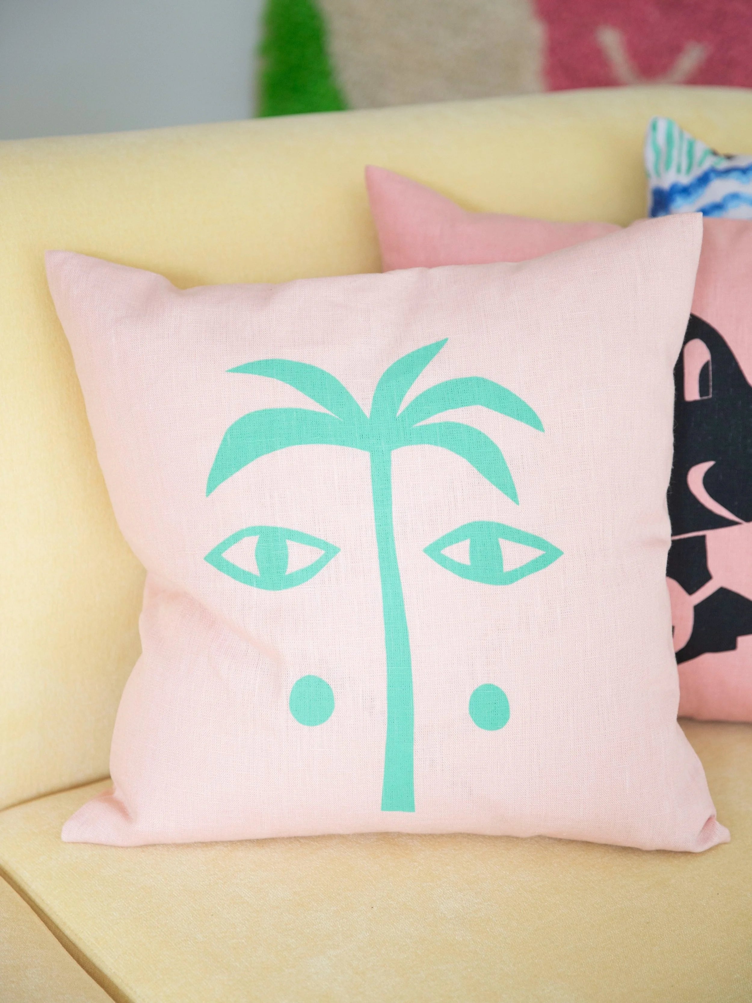 Palm Eye / cushion cover