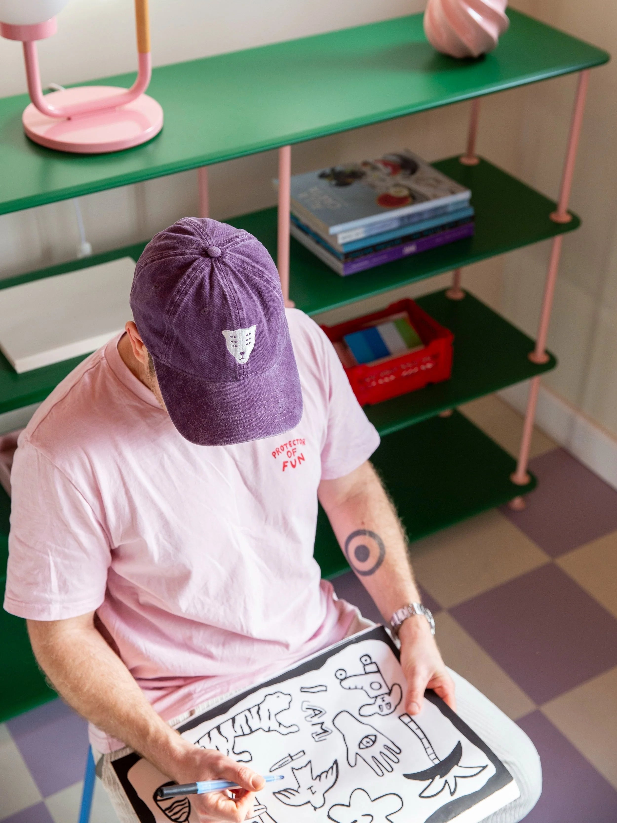 Protector cap / purple