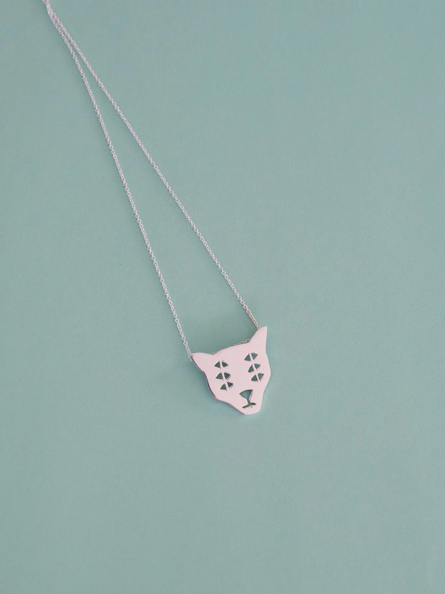 The Protector silver necklace