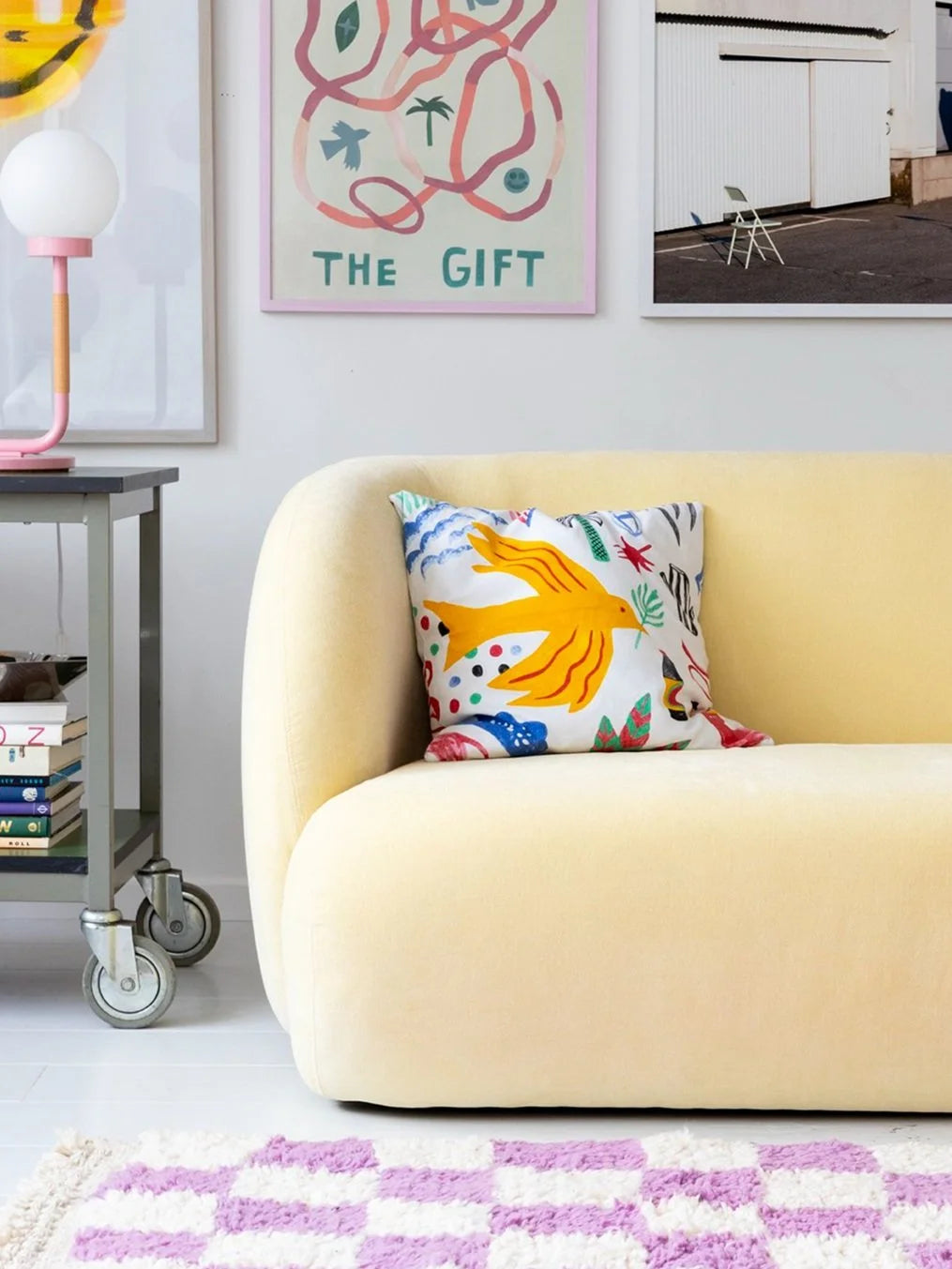 Totem Bird / cushion cover
