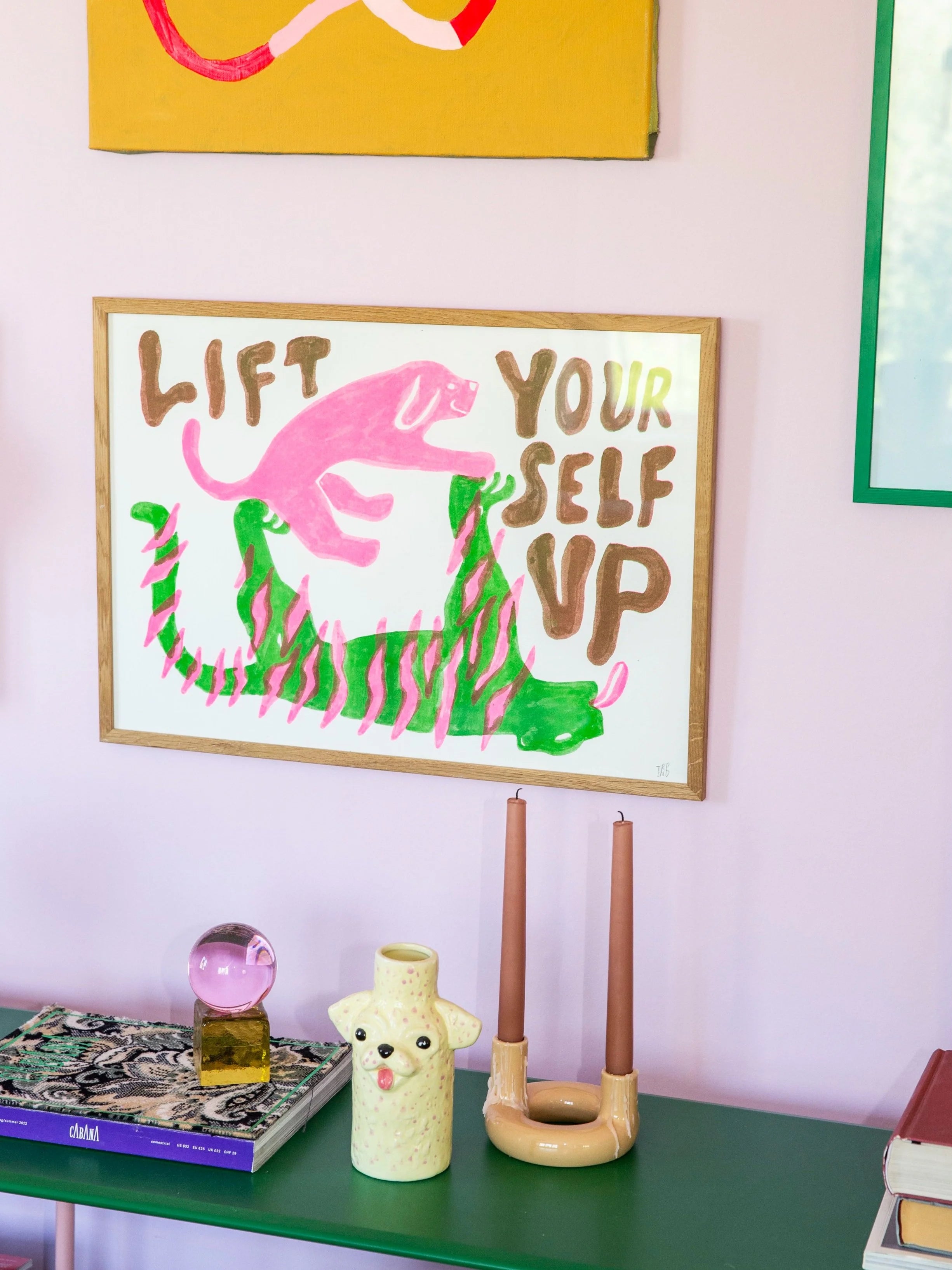 Lift Yrslf Up / A2 riso print