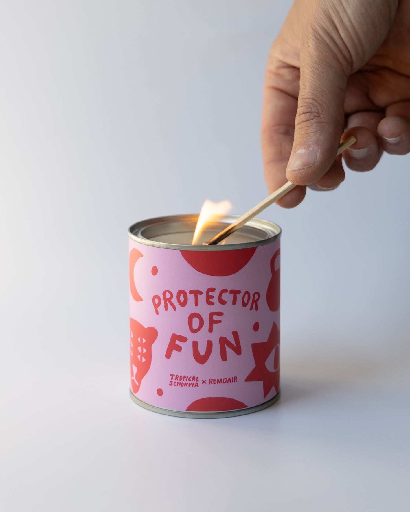 Protector of fun / scented candle