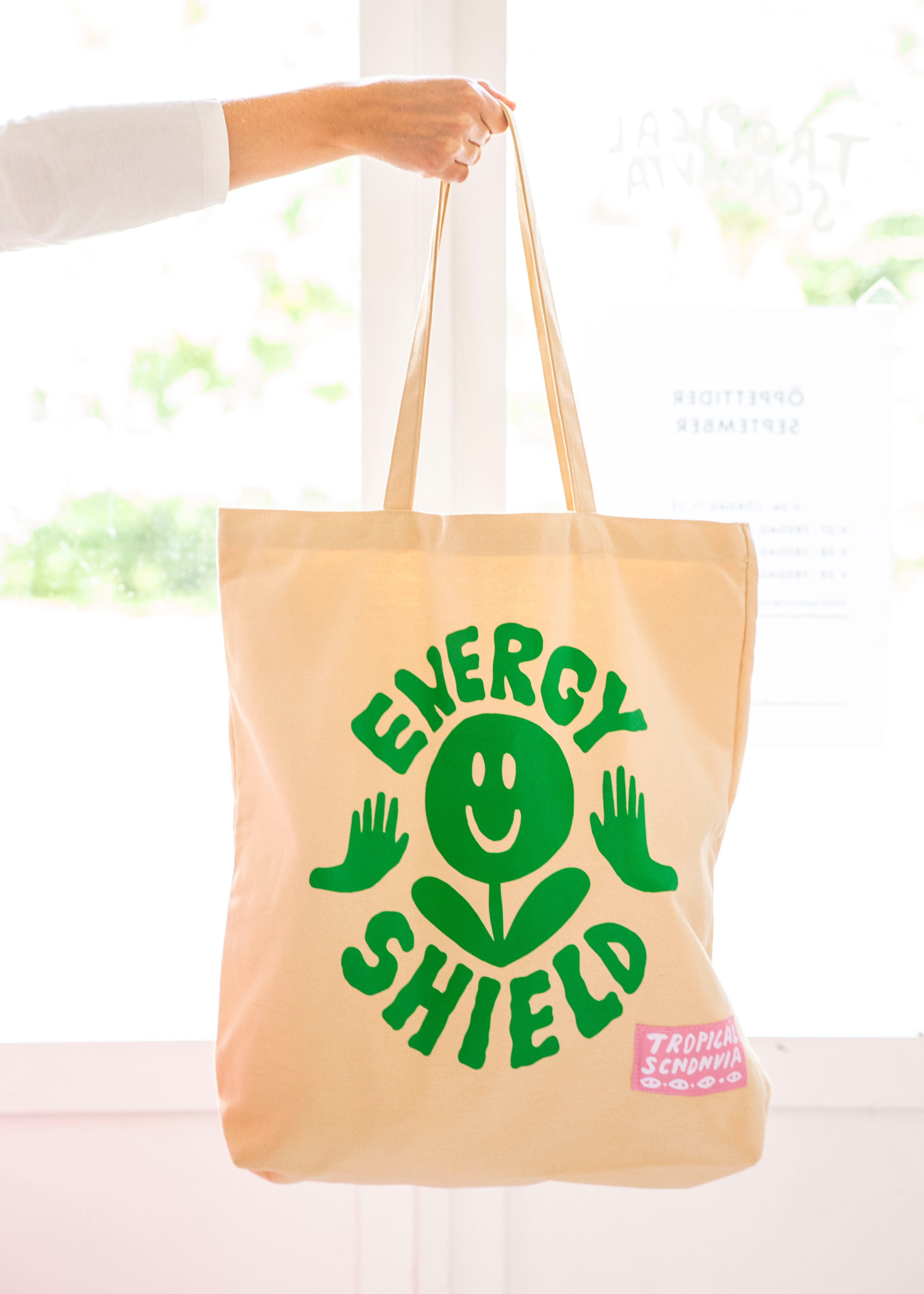 Energy Shield tote bag